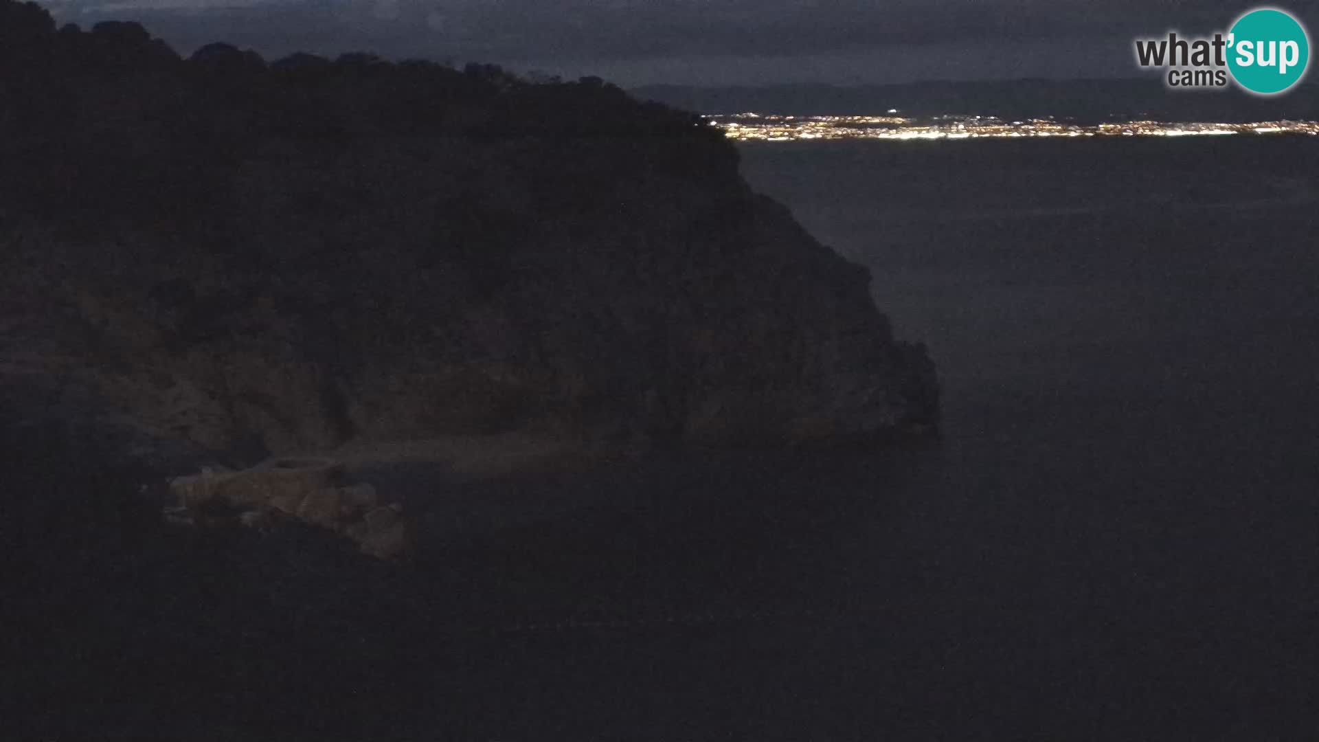 Spletna kamera Brseč plaža – Mošćenička Draga – Hrvaška