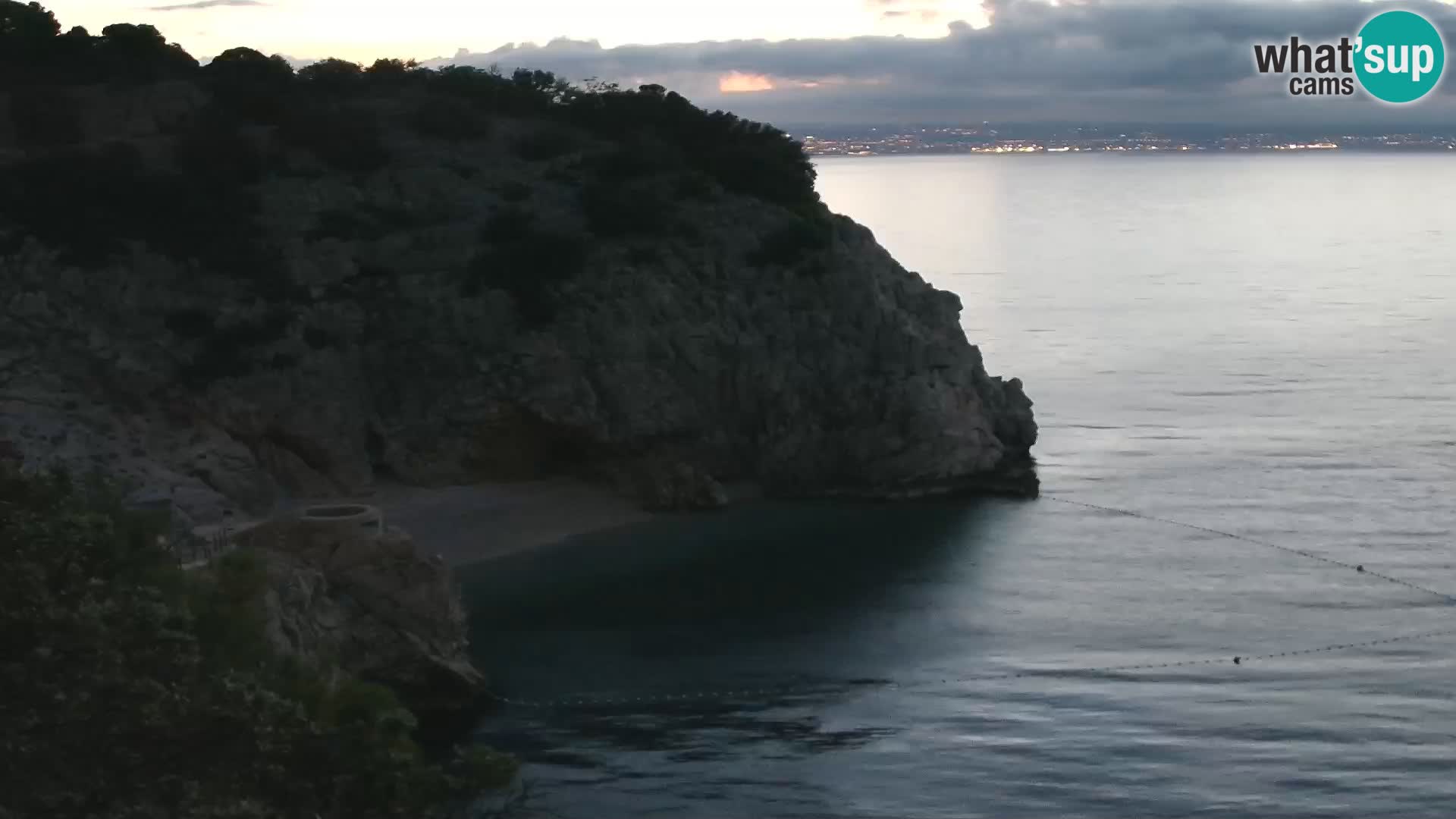 Web kamera plaže Brseč – Mošćenička Draga – Hrvatska