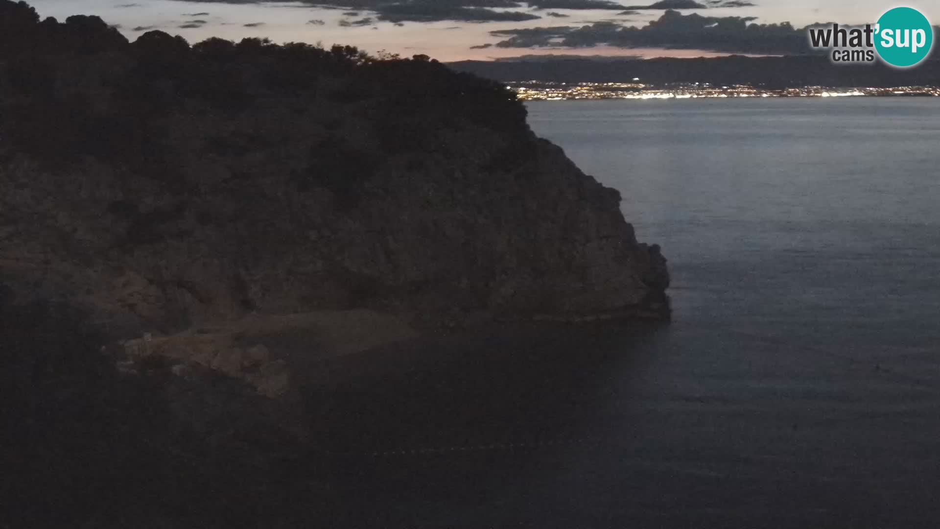 Webcam Bersezio spiaggia – Draga di Moschiena – Croazia