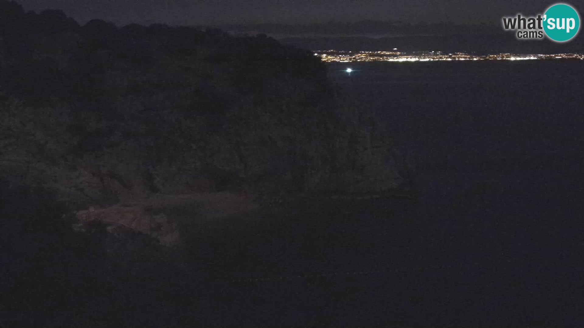 Webcam plage Brseč à Mošćenička Draga, Croatie