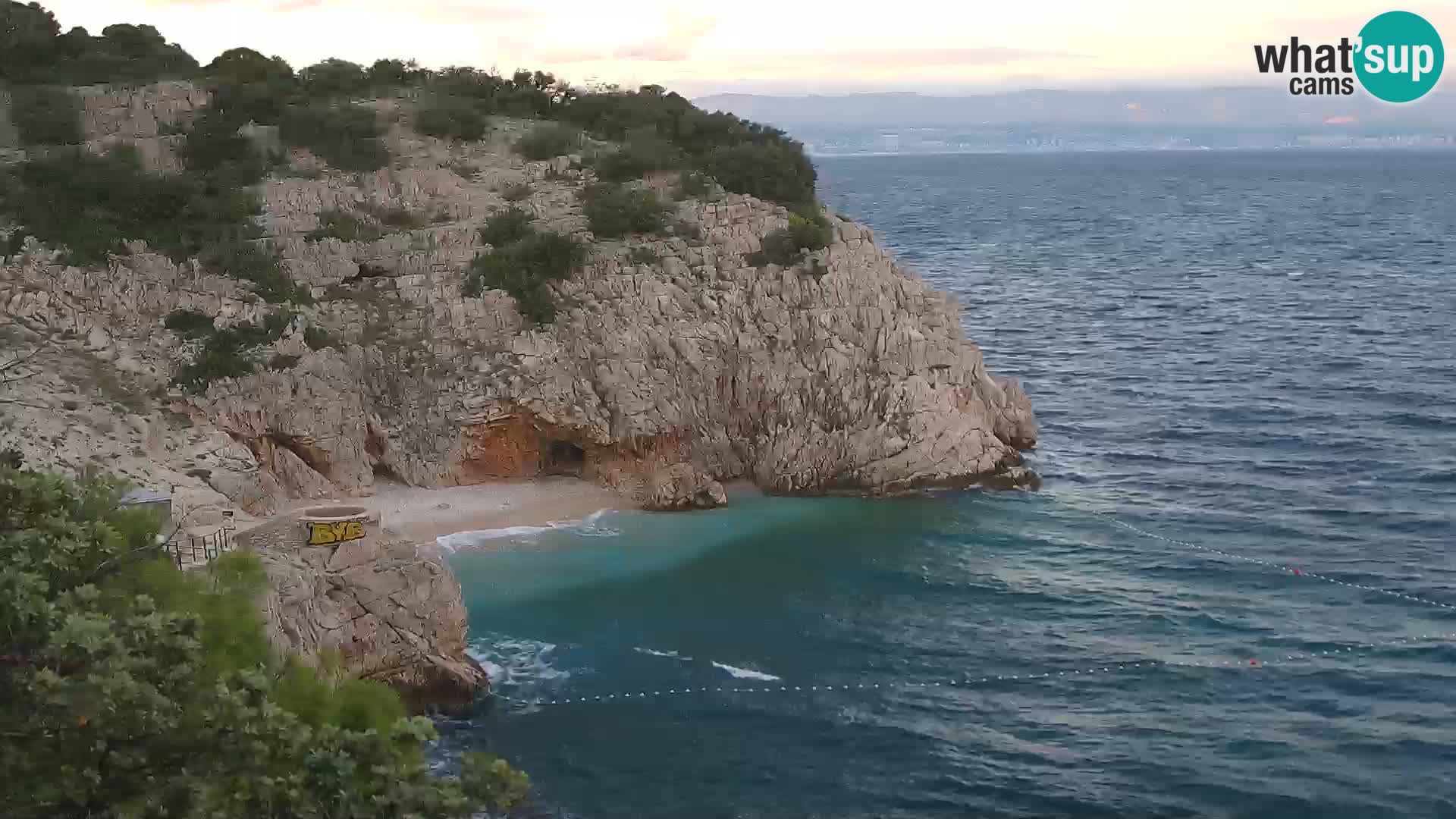 Webcam Brseč Strand – Mošćenička Draga – Kroatien