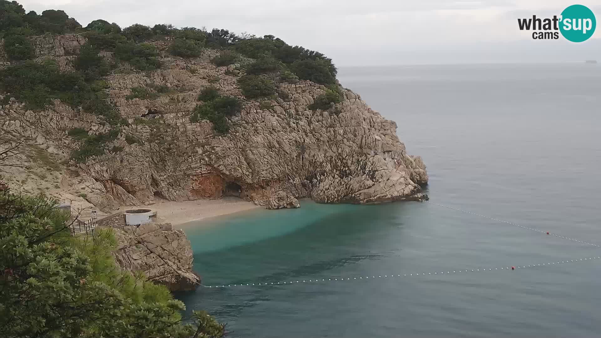 Webcam Brseč Strand – Mošćenička Draga – Kroatien