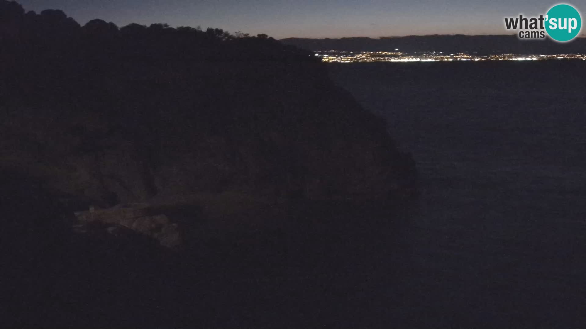 Webcam Bersezio spiaggia – Draga di Moschiena – Croazia