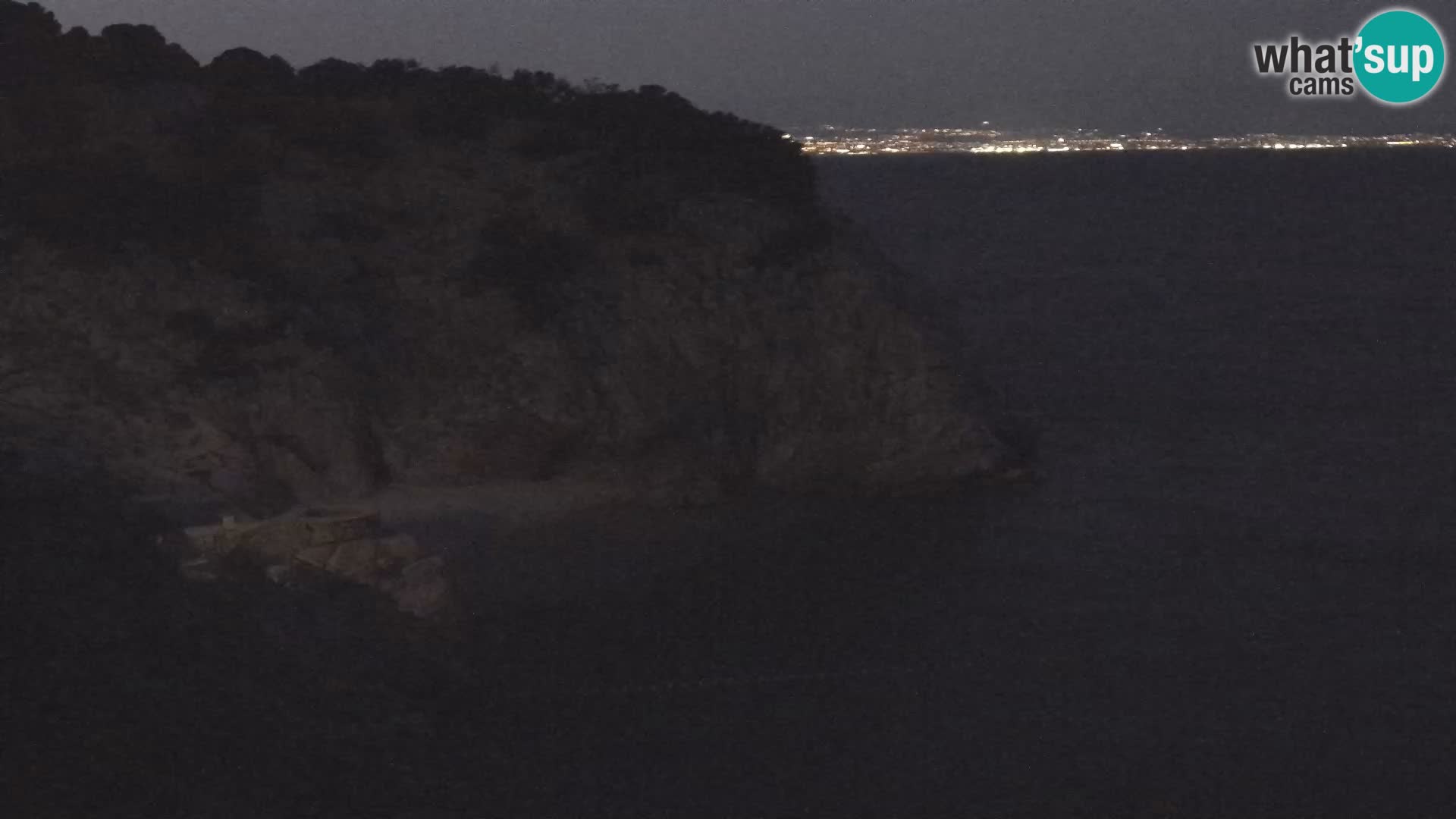 Cámara web de la playa de Brseč en Mošćenička Draga, Croacia