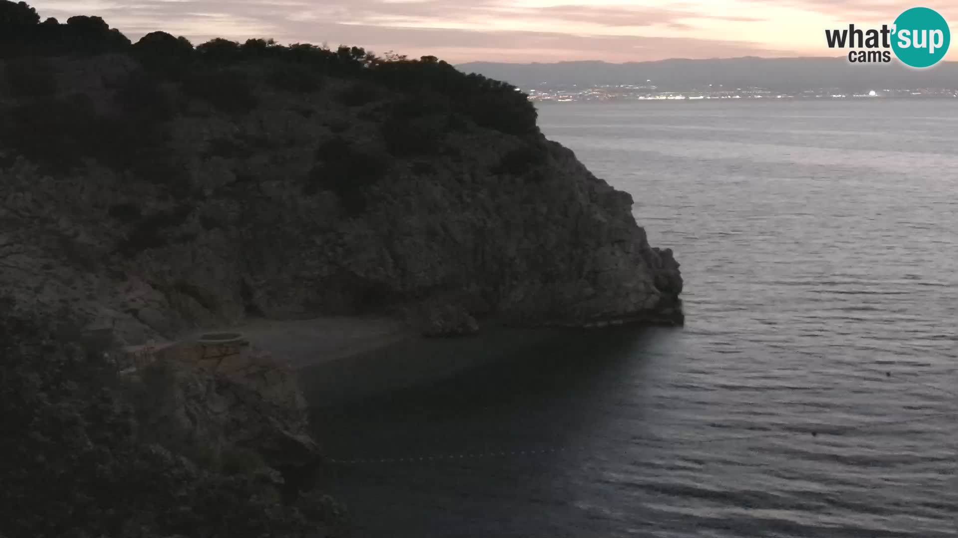 Webcam Brseč Strand – Mošćenička Draga – Kroatien