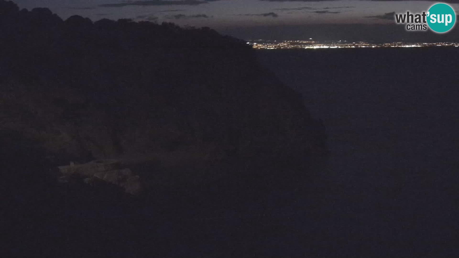 Webcam Bersezio spiaggia – Draga di Moschiena – Croazia