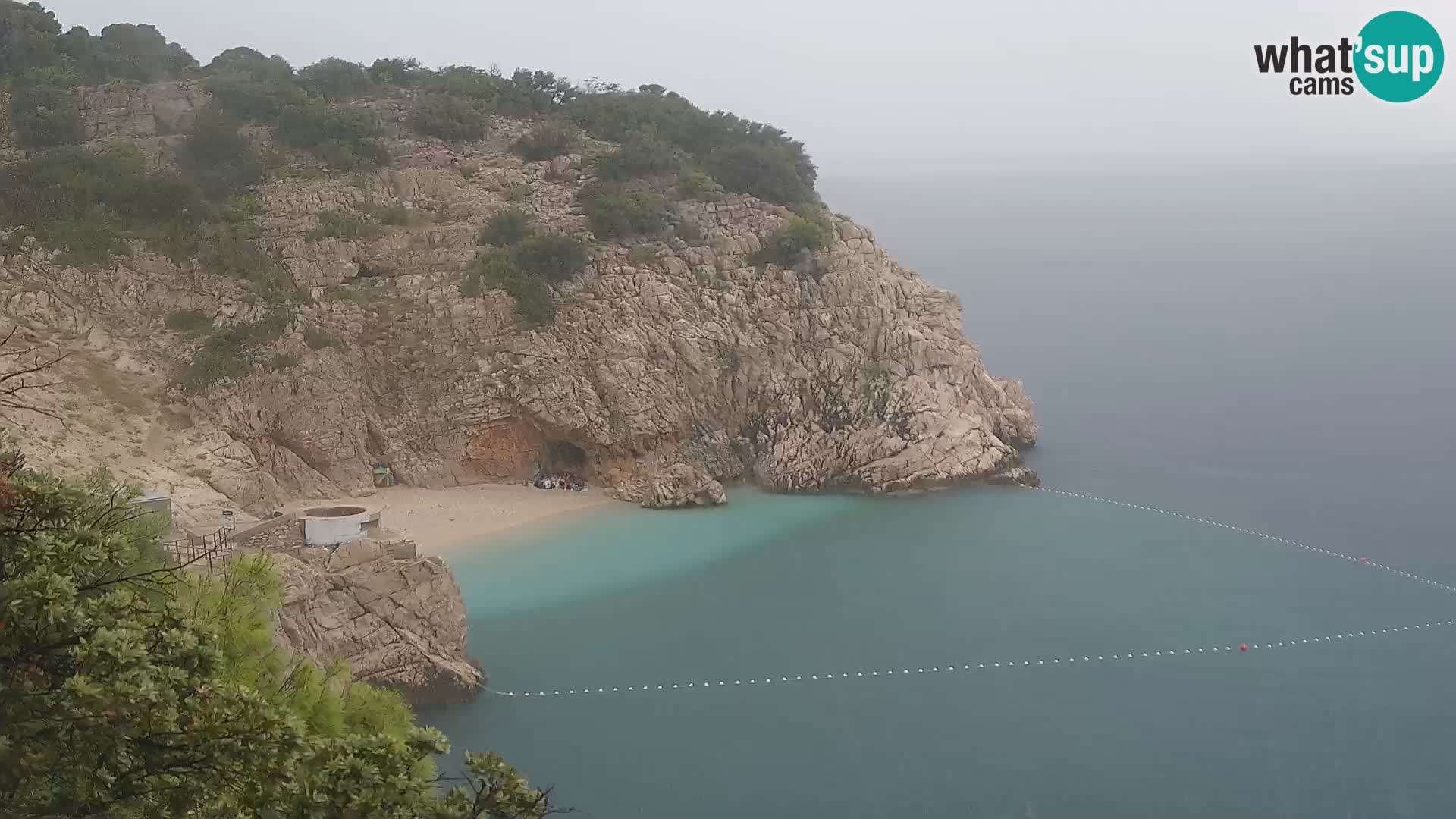 Webcam Brseč beach – Mošćenička Draga – Croatia