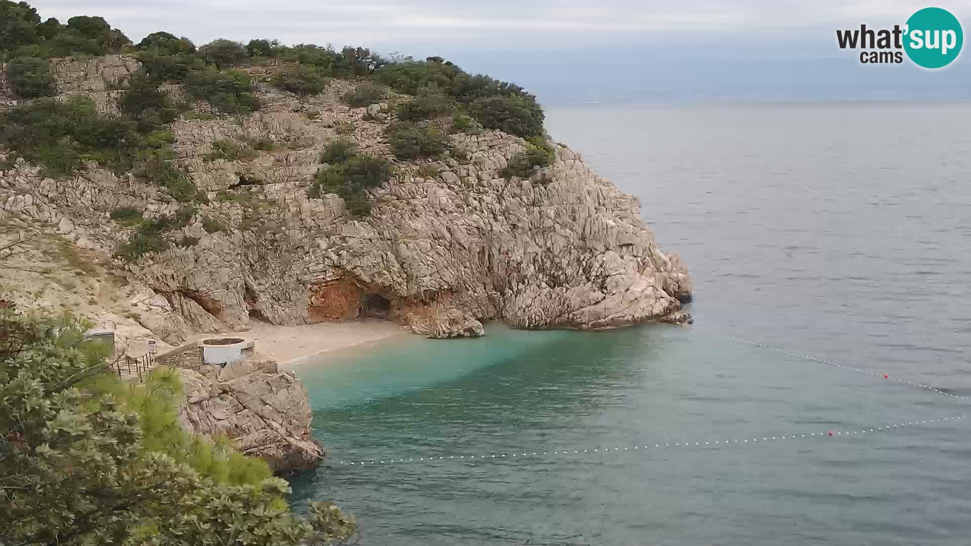 Webcam Brseč Strand – Mošćenička Draga – Kroatien