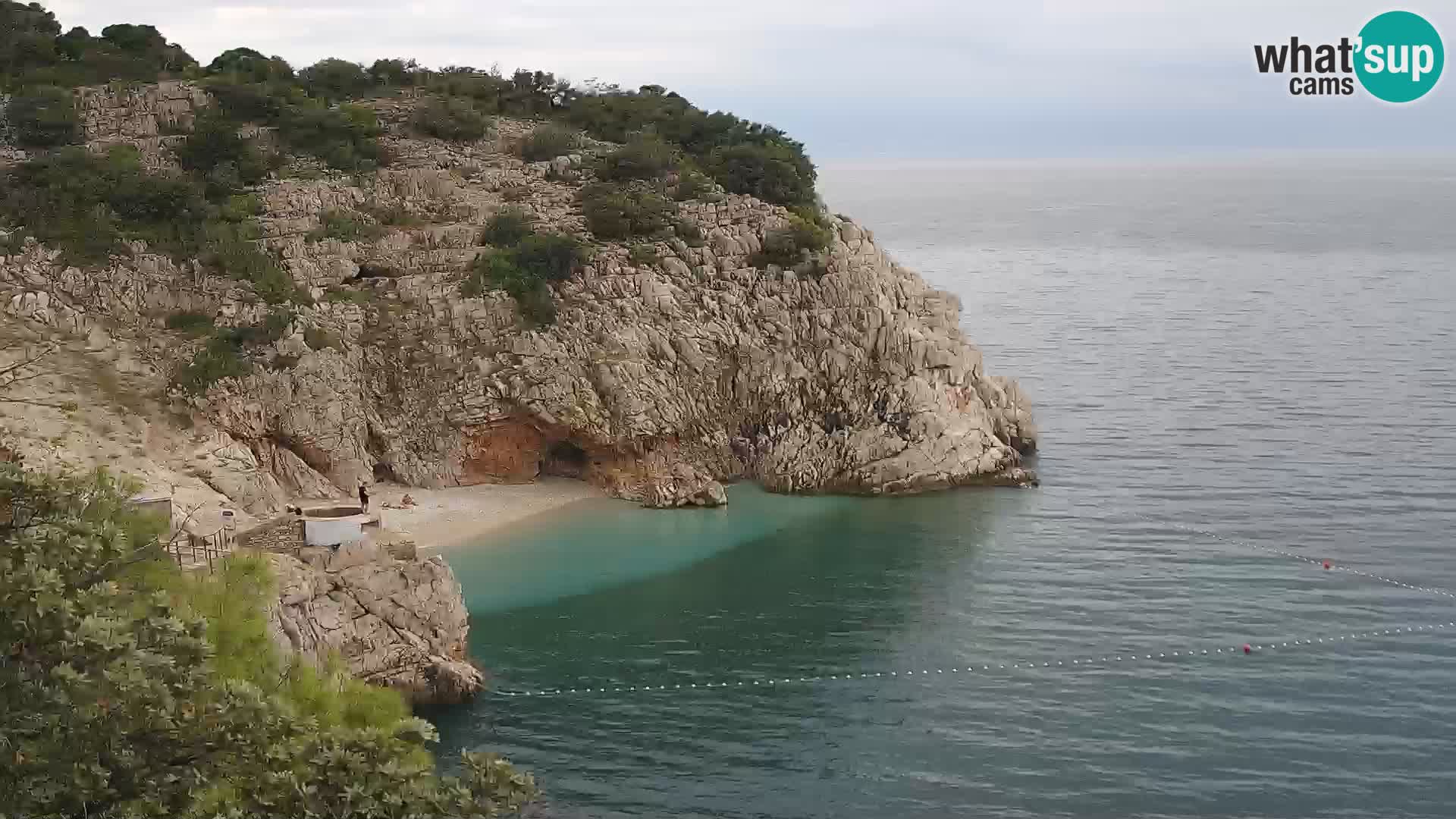 Webcam Bersezio spiaggia – Draga di Moschiena – Croazia