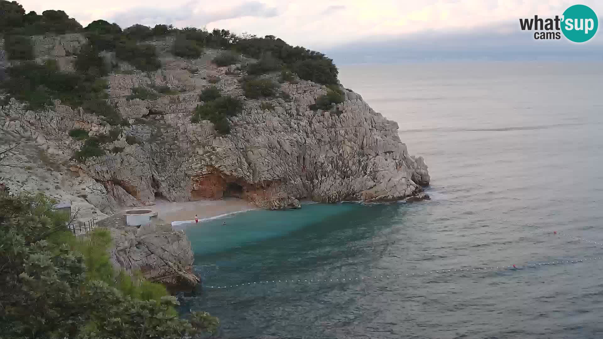Webcam Brseč Strand – Mošćenička Draga – Kroatien