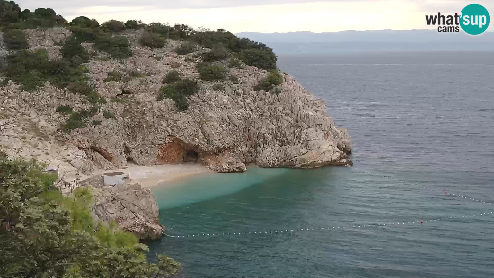 Webcam Brseč beach – Mošćenička Draga – Croatia