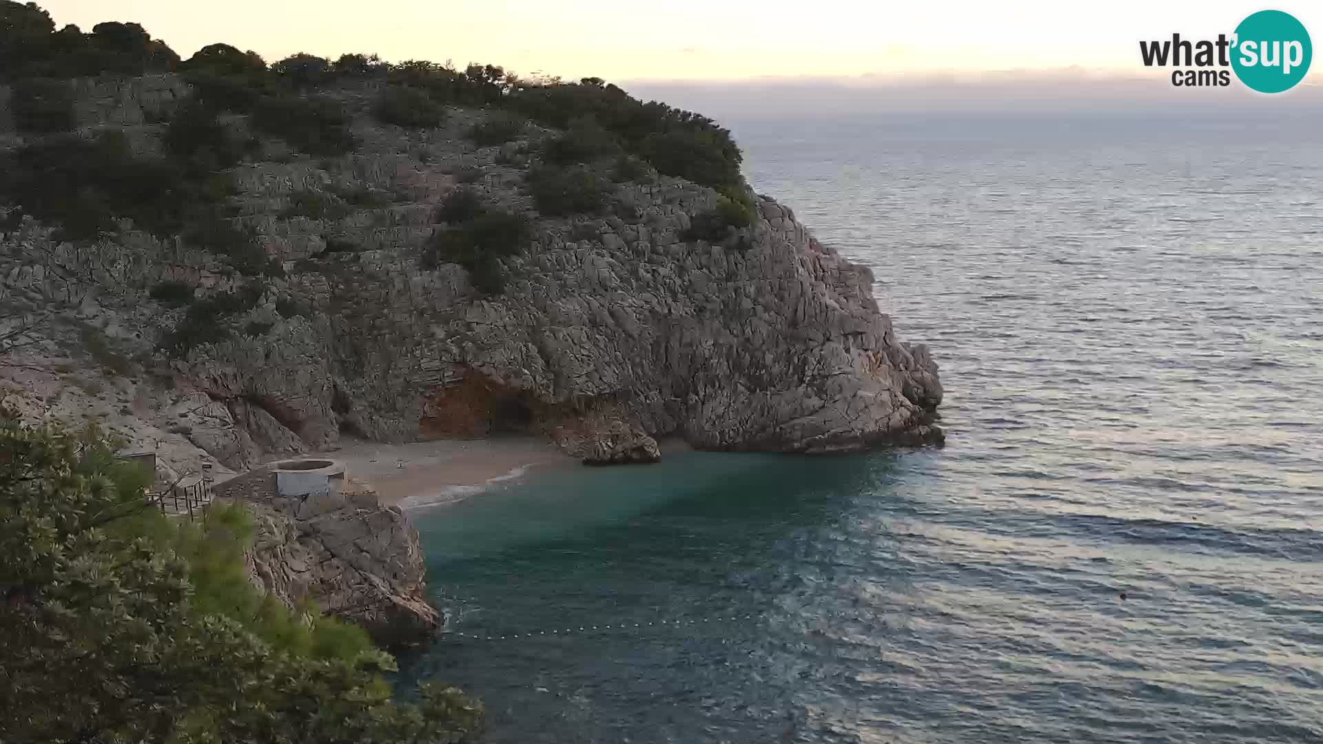 Web kamera plaže Brseč – Mošćenička Draga – Hrvatska