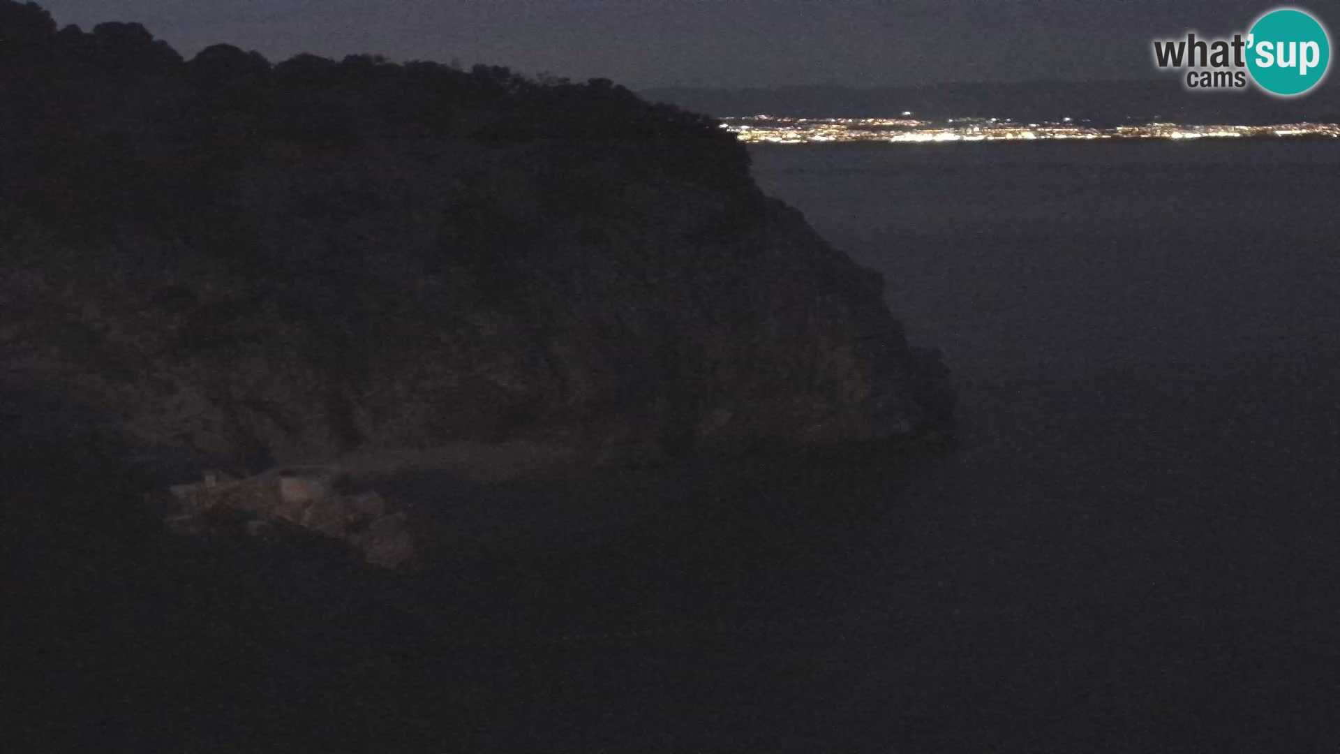 Cámara web de la playa de Brseč en Mošćenička Draga, Croacia