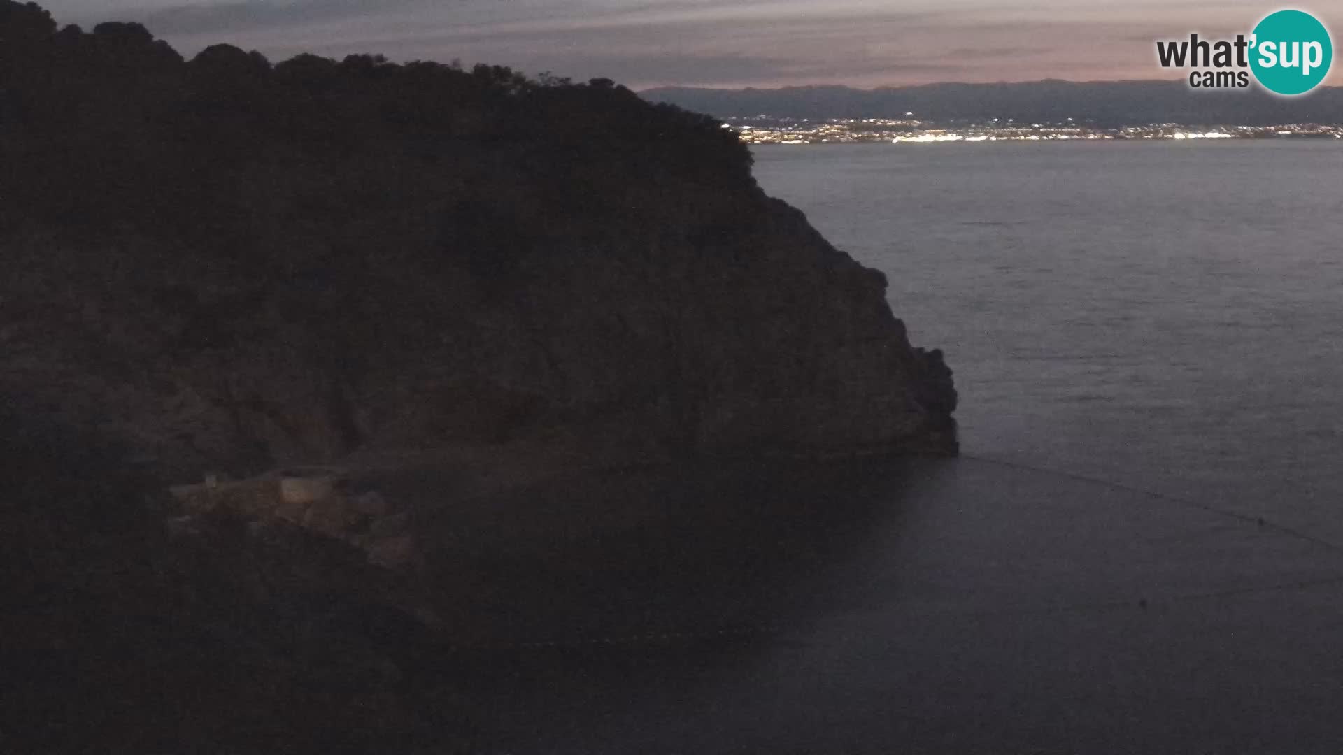 Webcam Bersezio spiaggia – Draga di Moschiena – Croazia