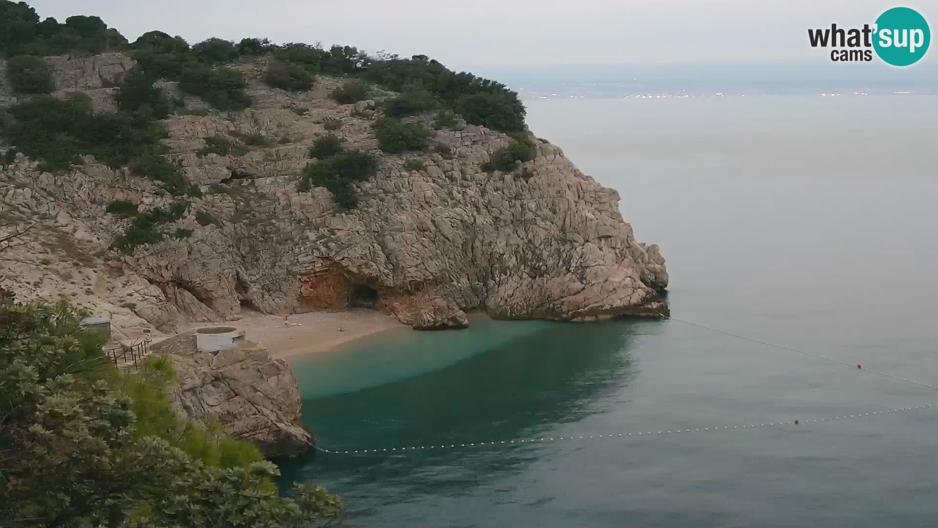 Webcam Brseč beach – Mošćenička Draga – Croatia