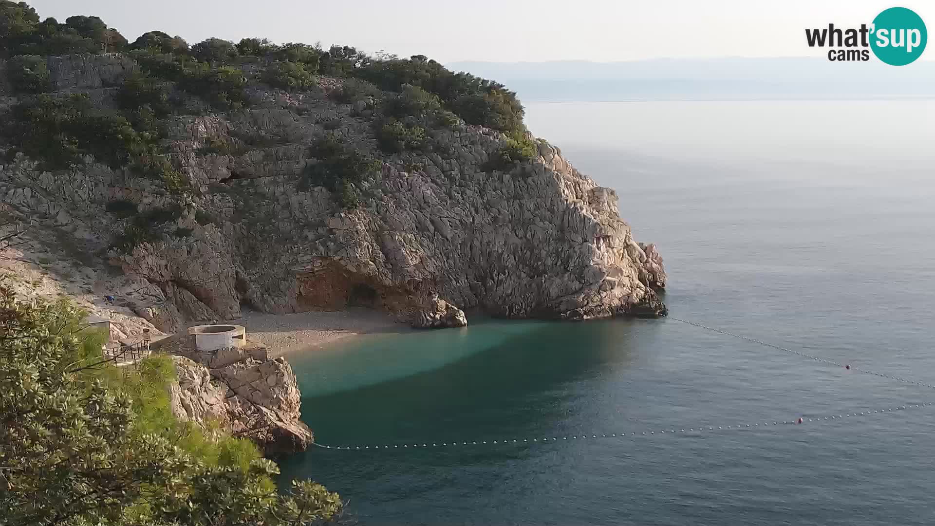 Webcam Brseč Strand – Mošćenička Draga – Kroatien