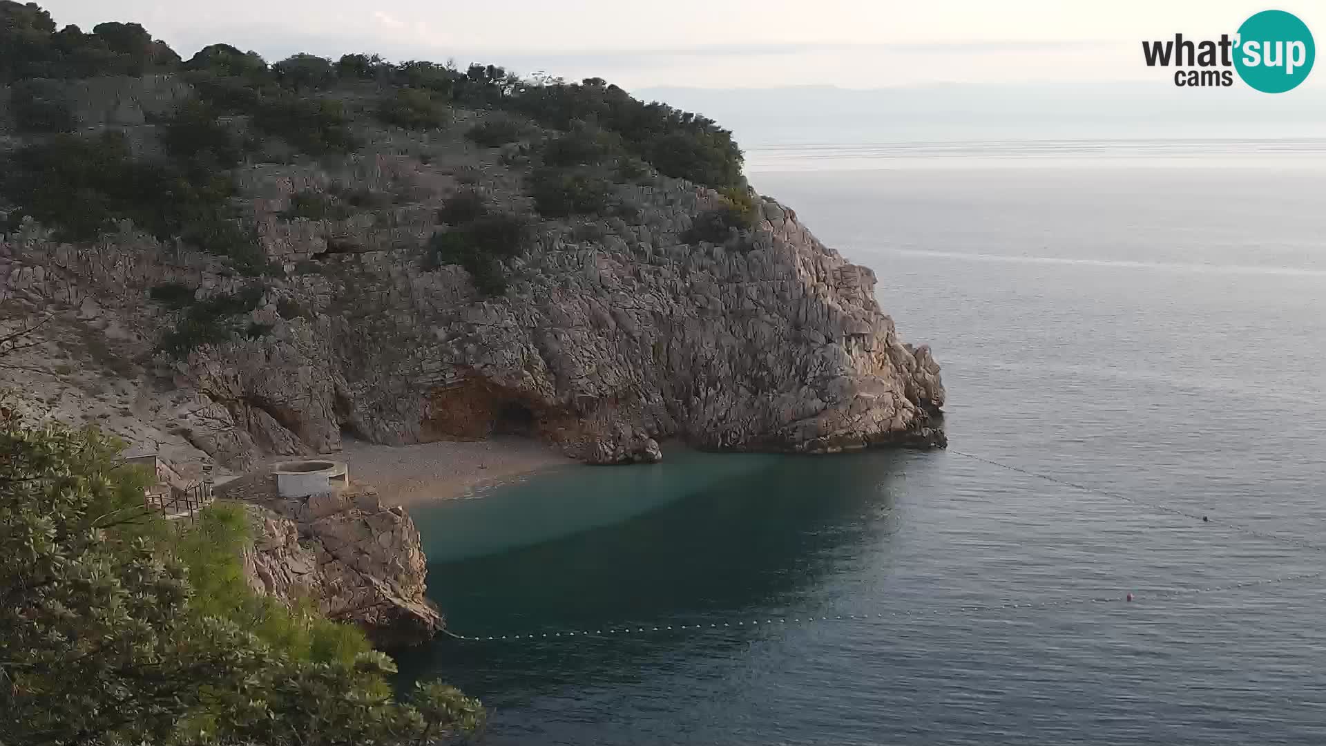 Web kamera plaže Brseč – Mošćenička Draga – Hrvatska