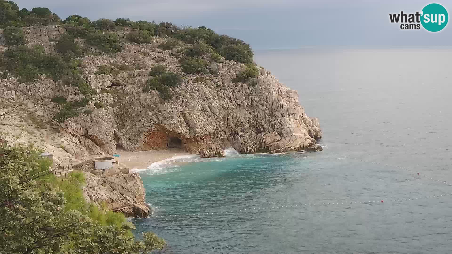 Webcam Brseč Strand – Mošćenička Draga – Kroatien