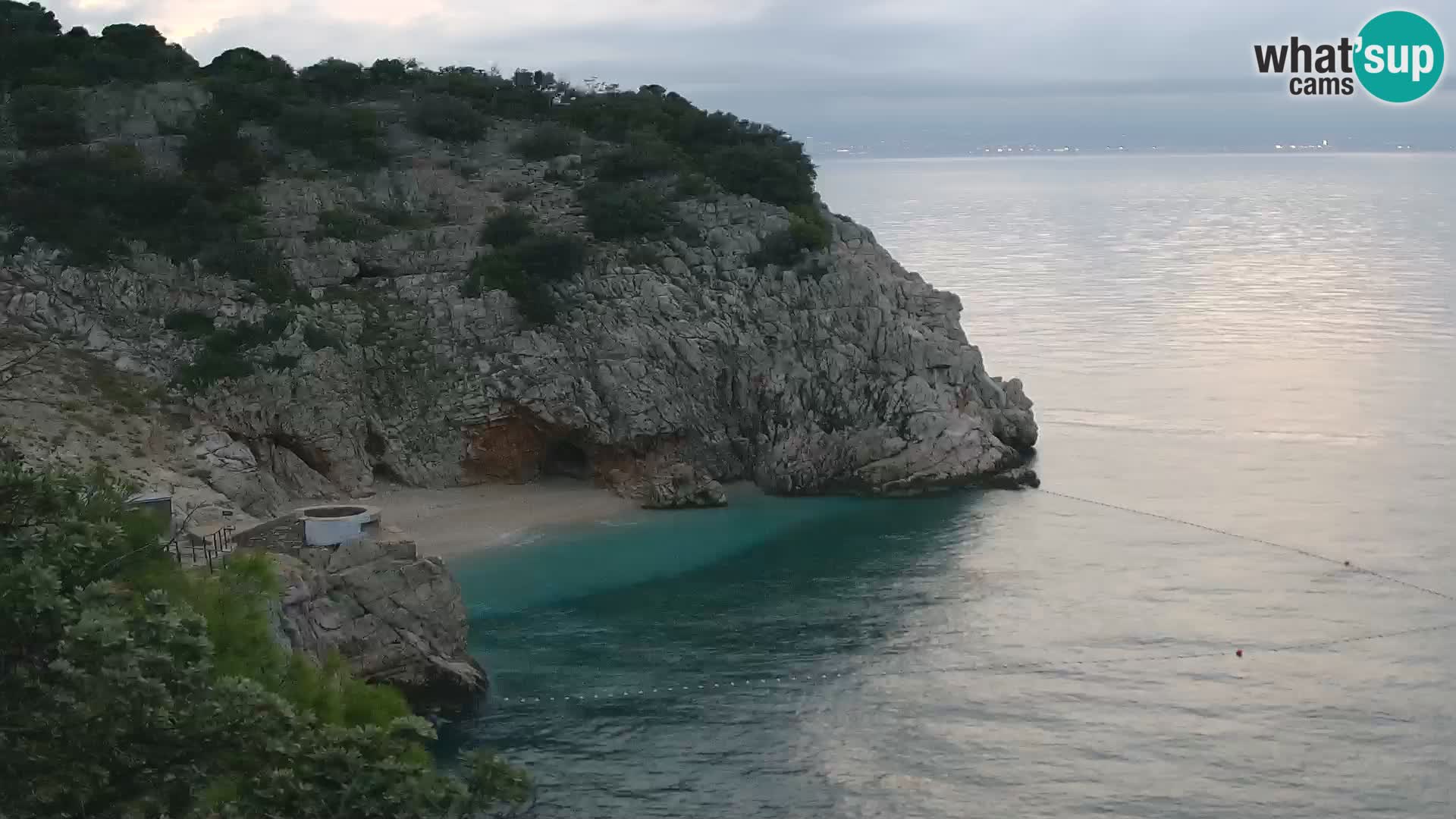 Webcam Brseč beach – Mošćenička Draga – Croatia
