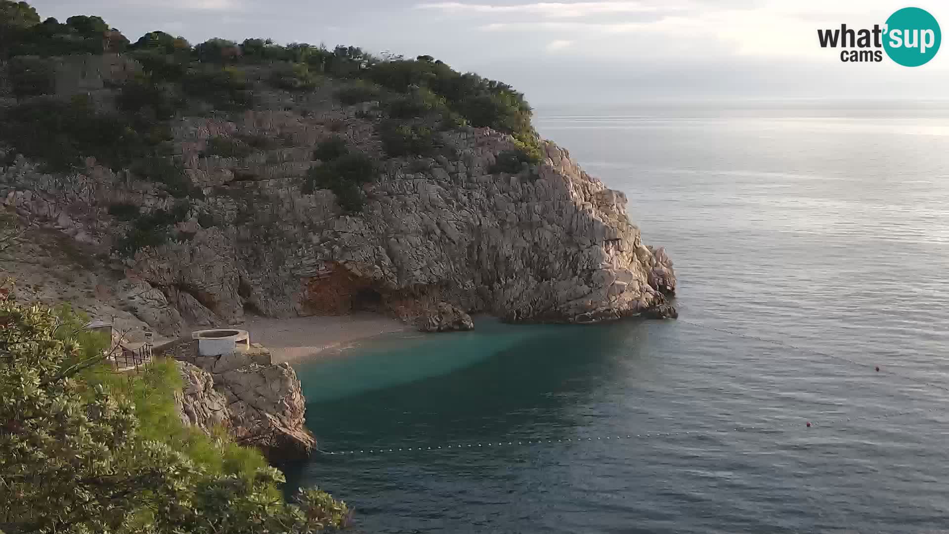 Webcam Brseč Strand – Mošćenička Draga – Kroatien