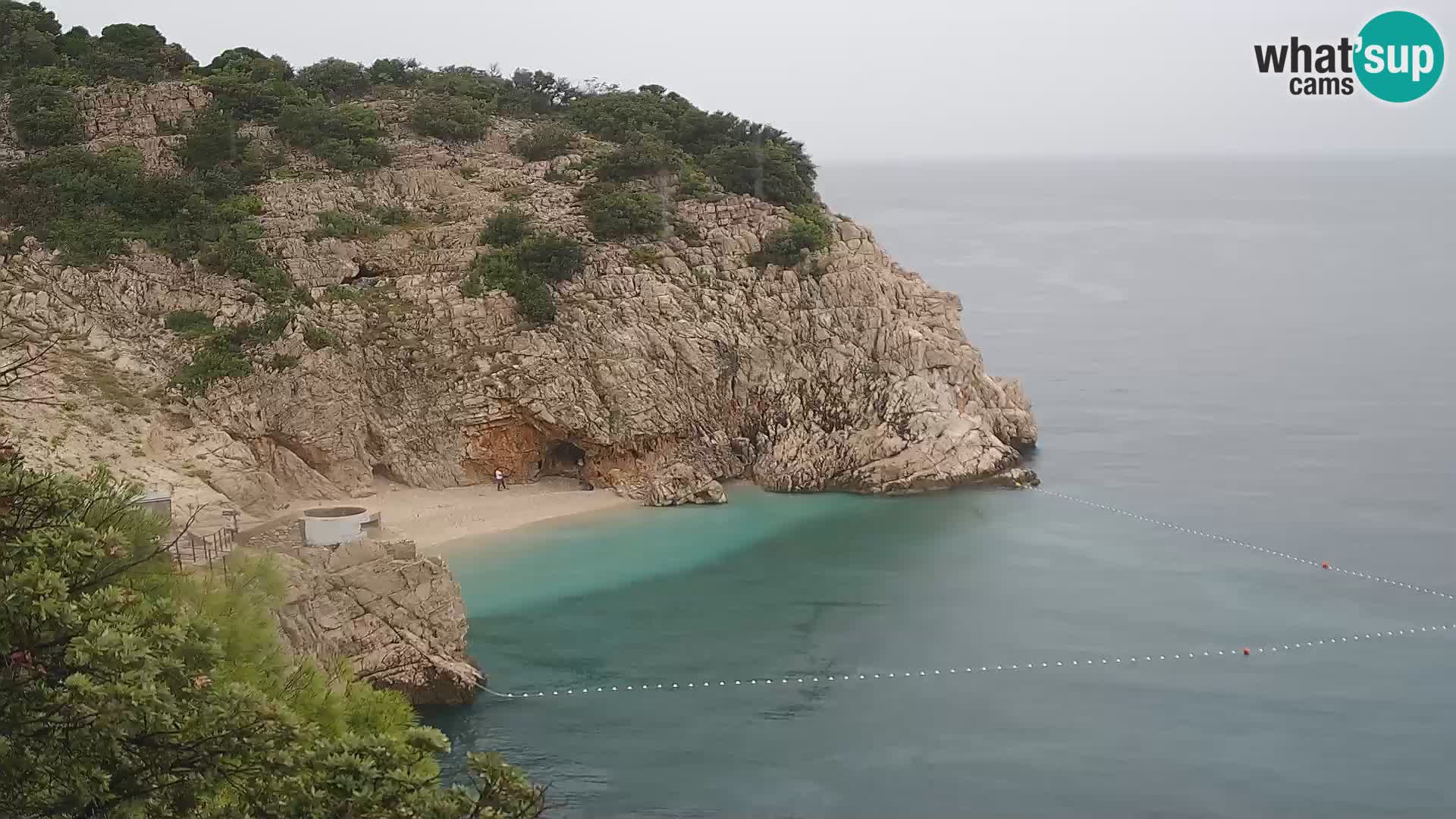 Web kamera plaže Brseč – Mošćenička Draga – Hrvatska