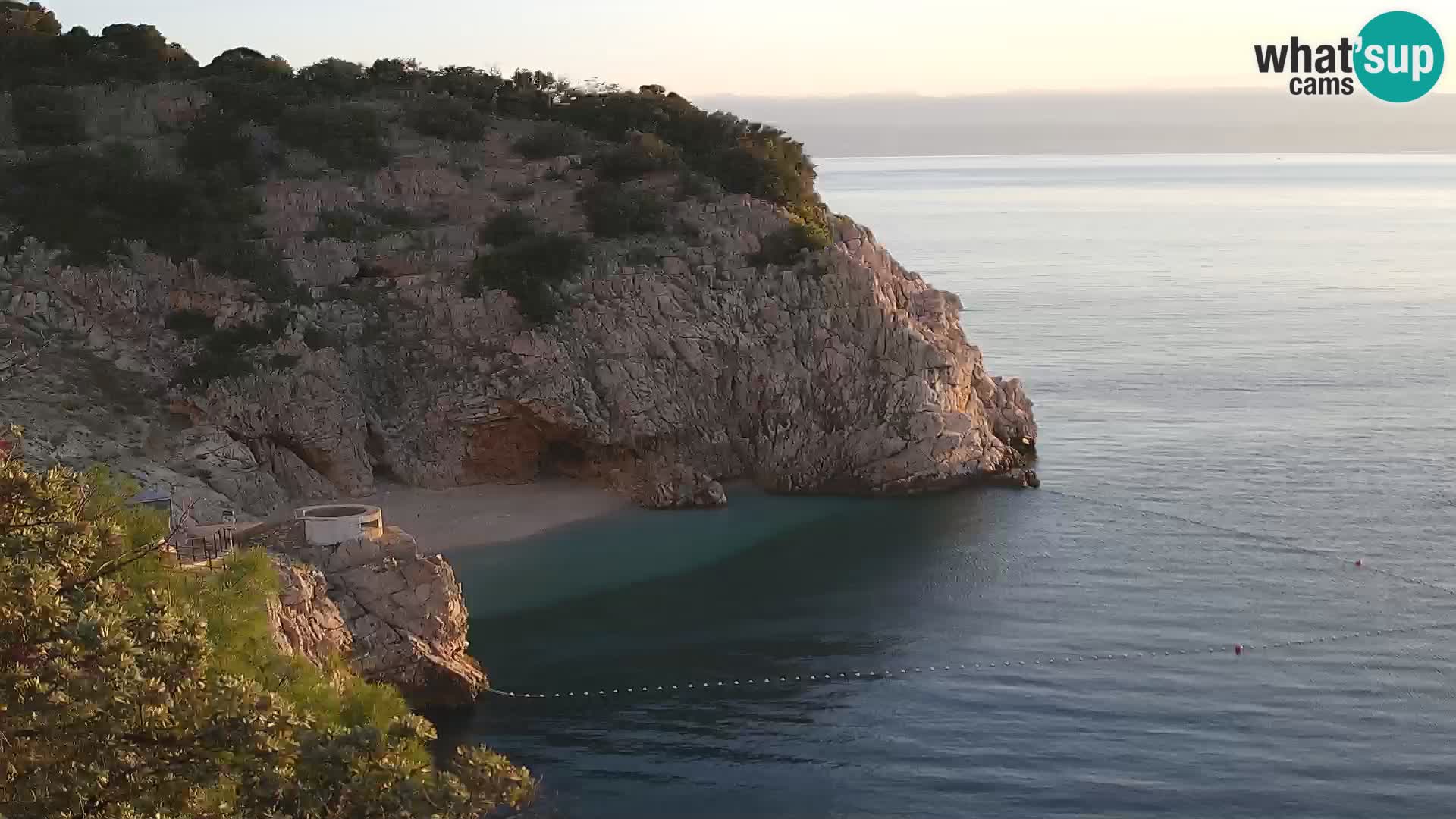 Webcam Brseč Strand – Mošćenička Draga – Kroatien