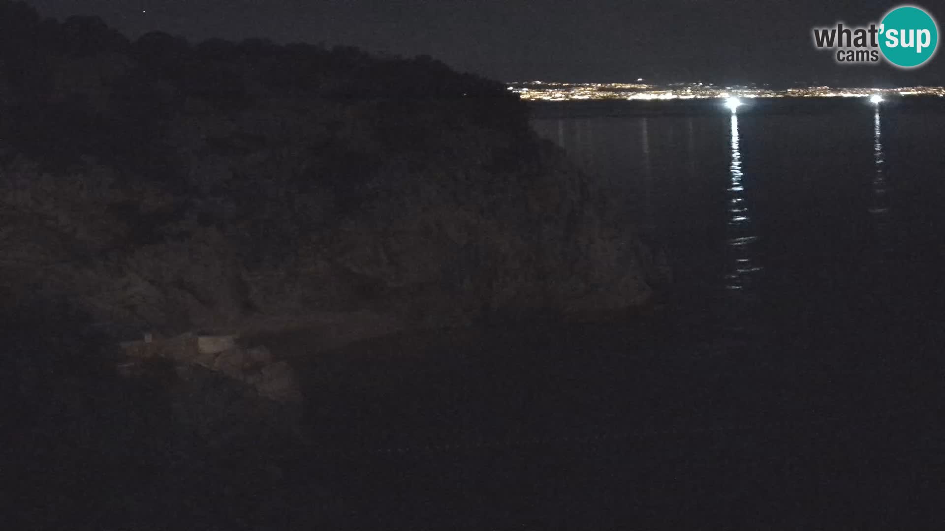 Webcam plage Brseč à Mošćenička Draga, Croatie