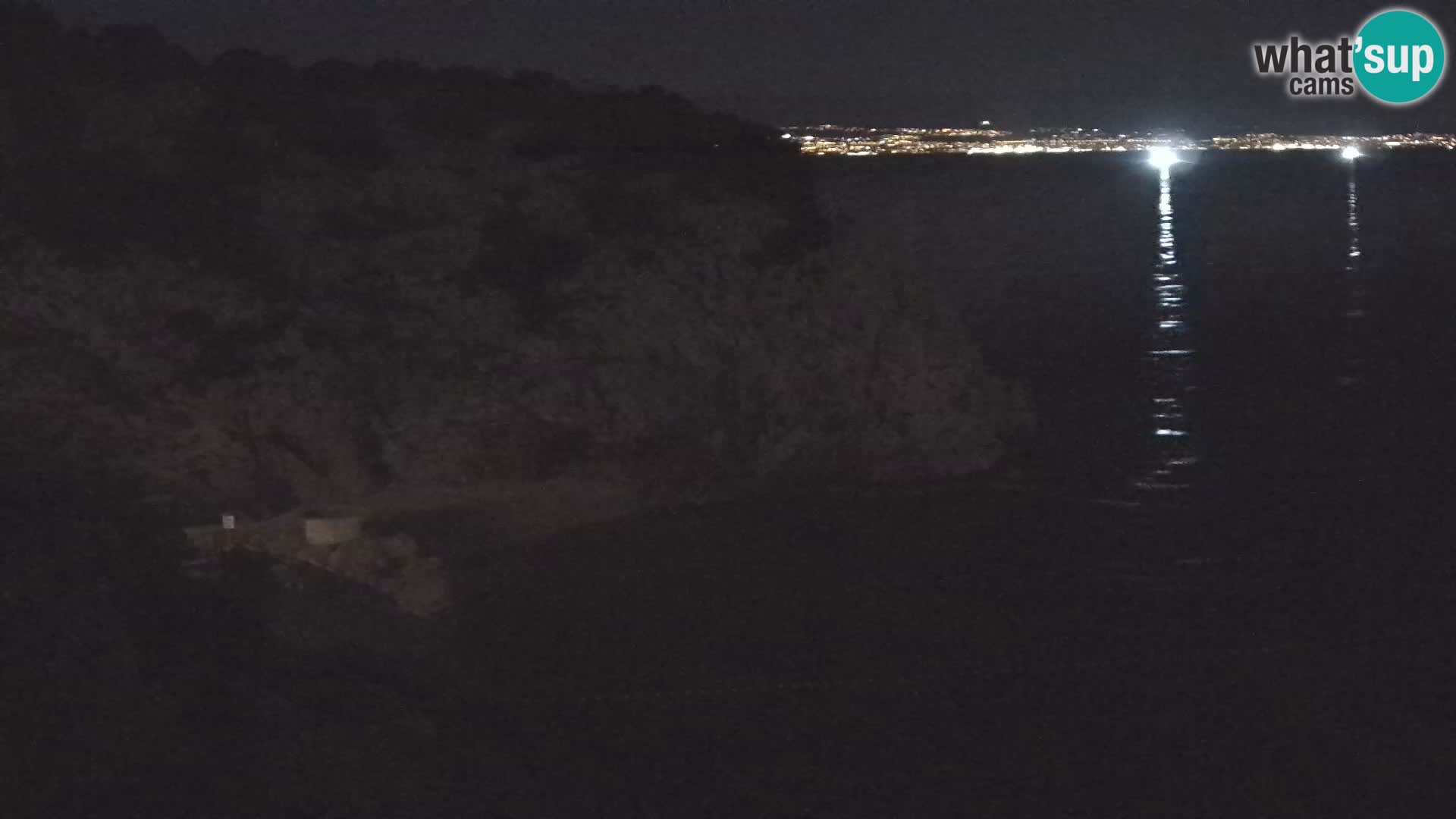 Webcam Bersezio spiaggia – Draga di Moschiena – Croazia