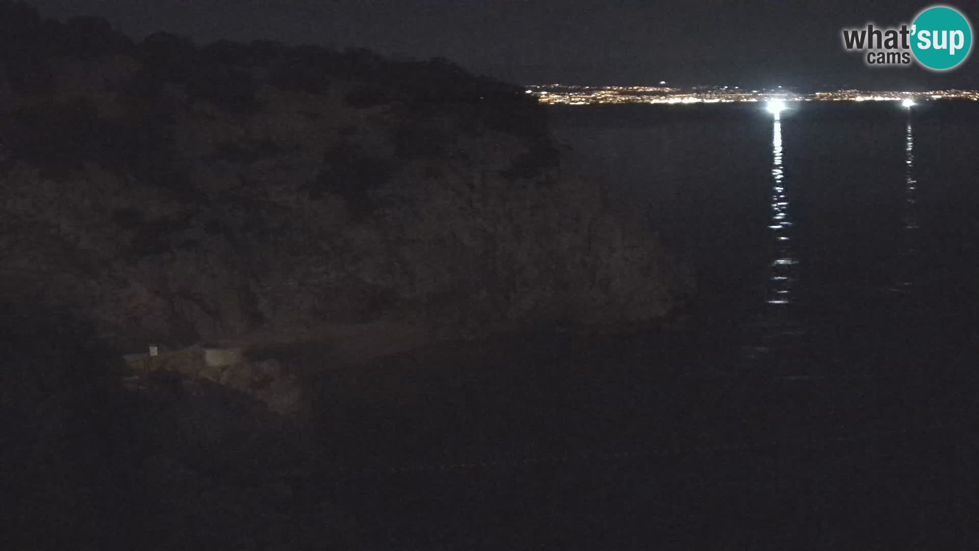 Webcam Bersezio spiaggia – Draga di Moschiena – Croazia