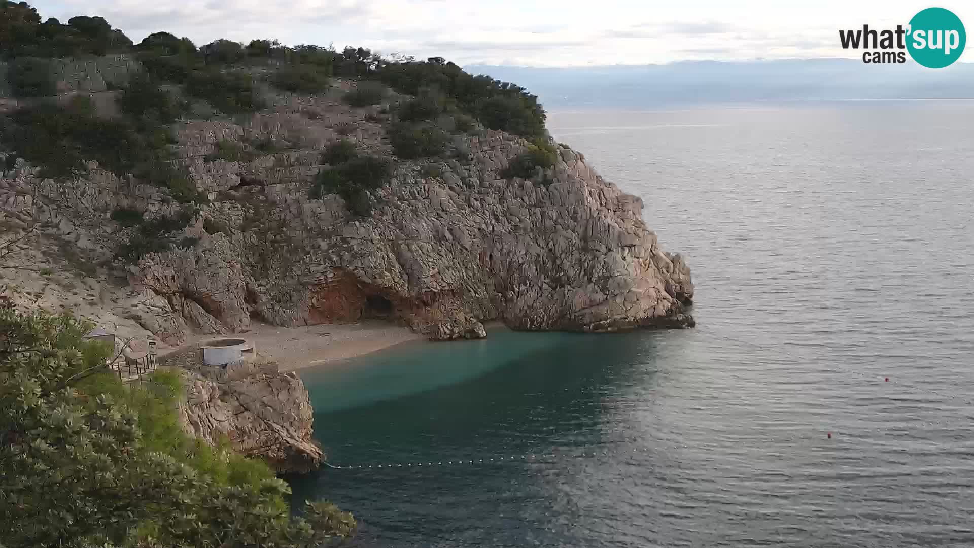 Webcam Brseč Strand – Mošćenička Draga – Kroatien