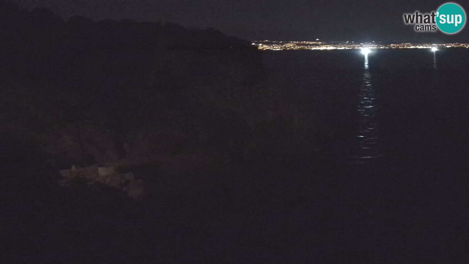 Webcam plage Brseč à Mošćenička Draga, Croatie