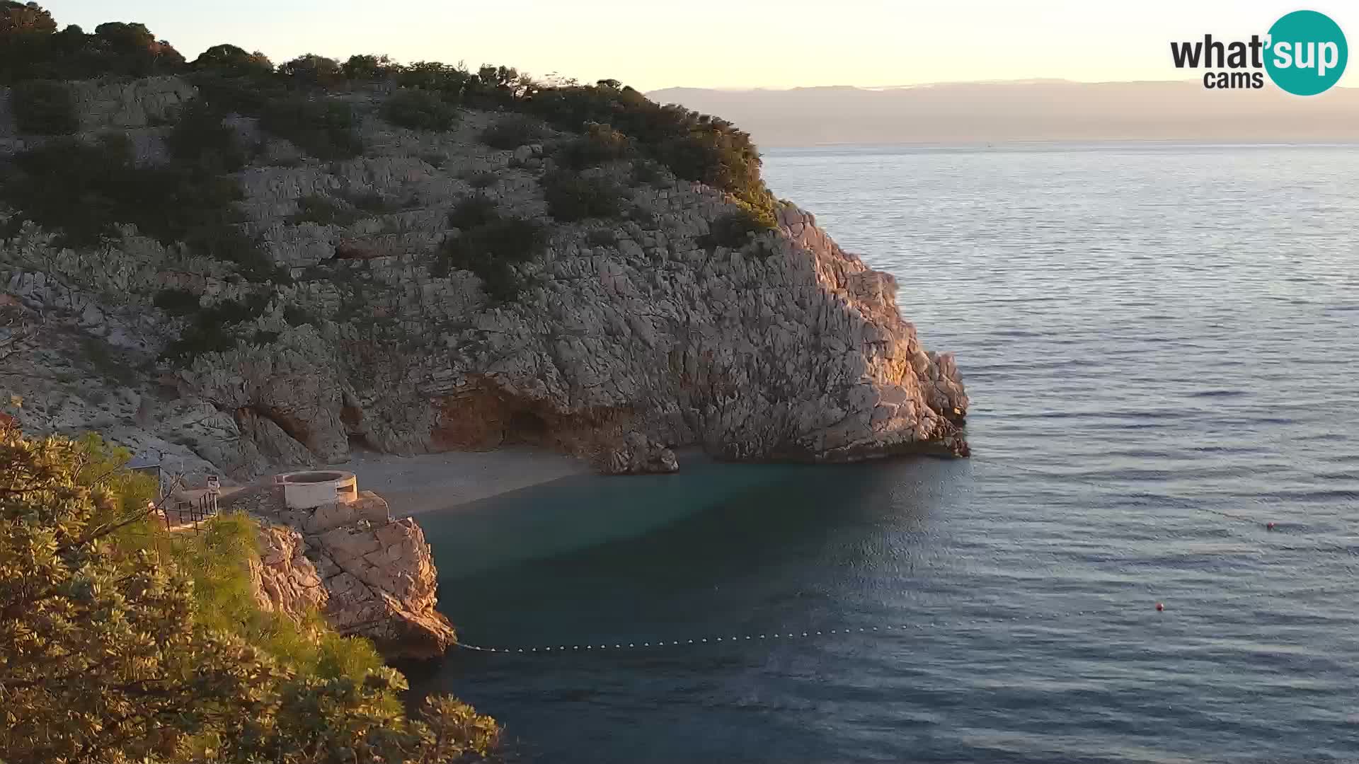 Webcam Brseč Strand – Mošćenička Draga – Kroatien