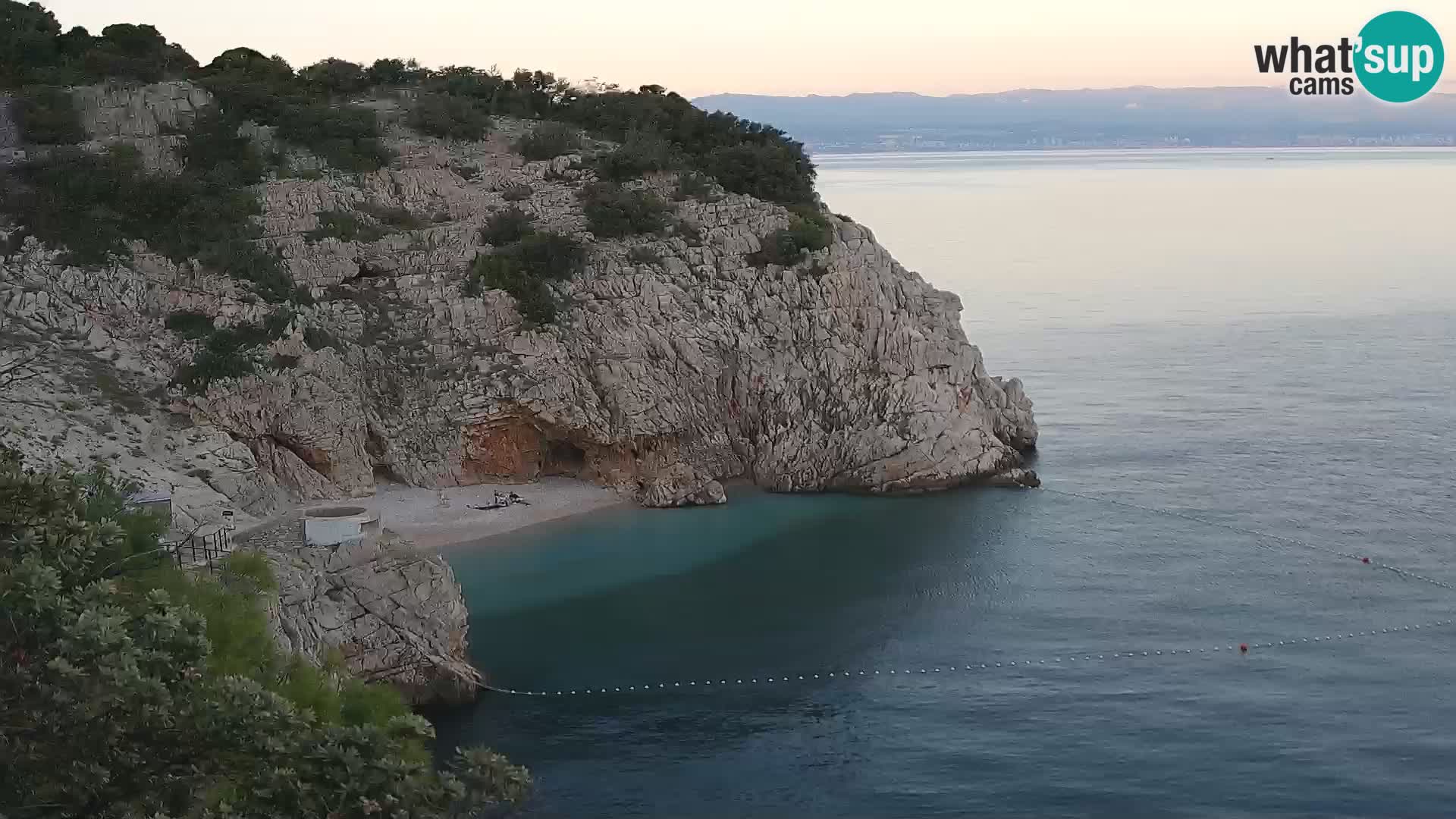 Webcam Brseč Strand – Mošćenička Draga – Kroatien