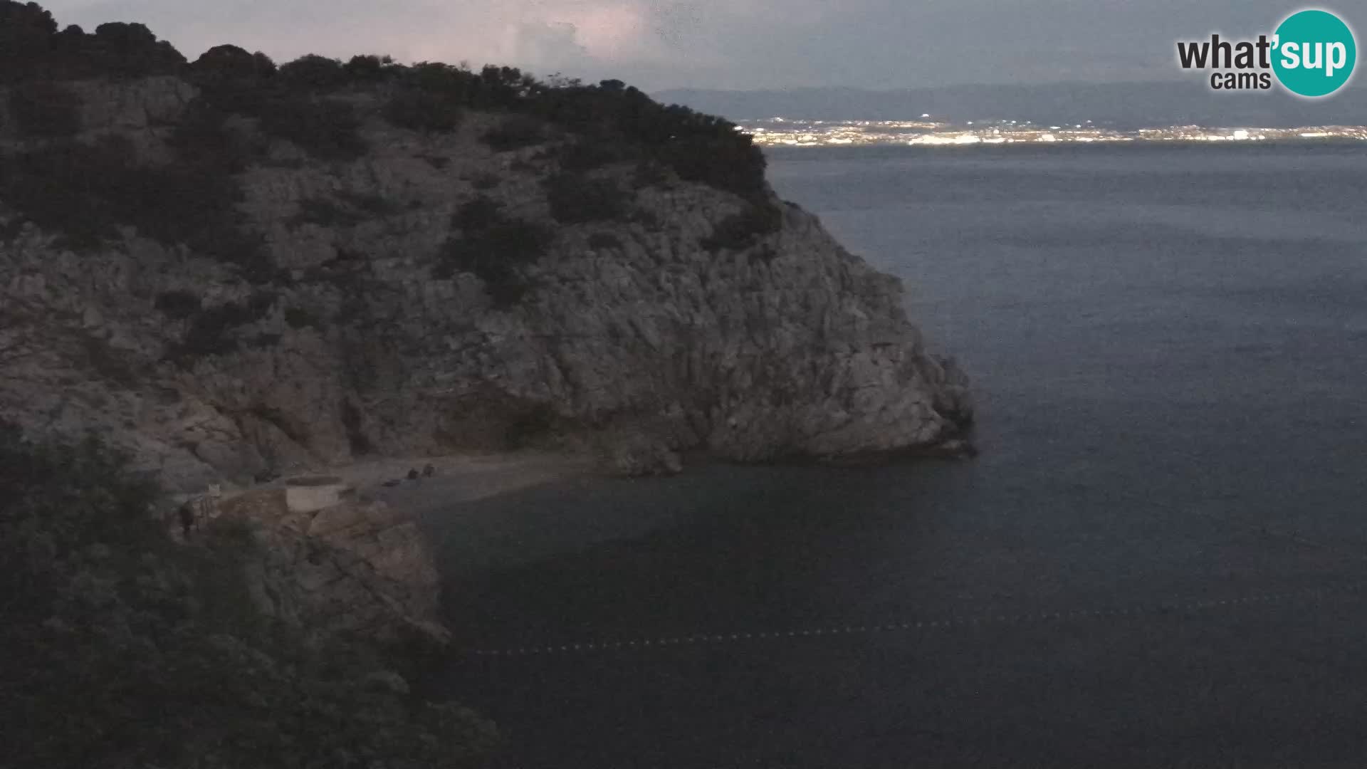 Webcam Bersezio spiaggia – Draga di Moschiena – Croazia