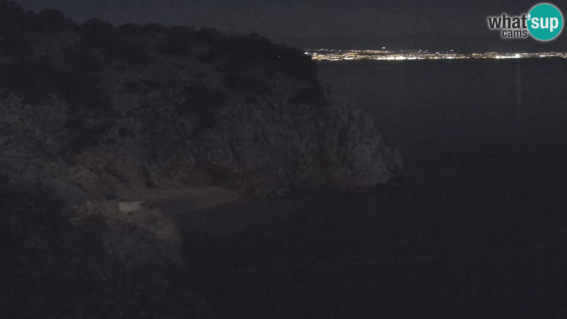 Webcam Bersezio spiaggia – Draga di Moschiena – Croazia