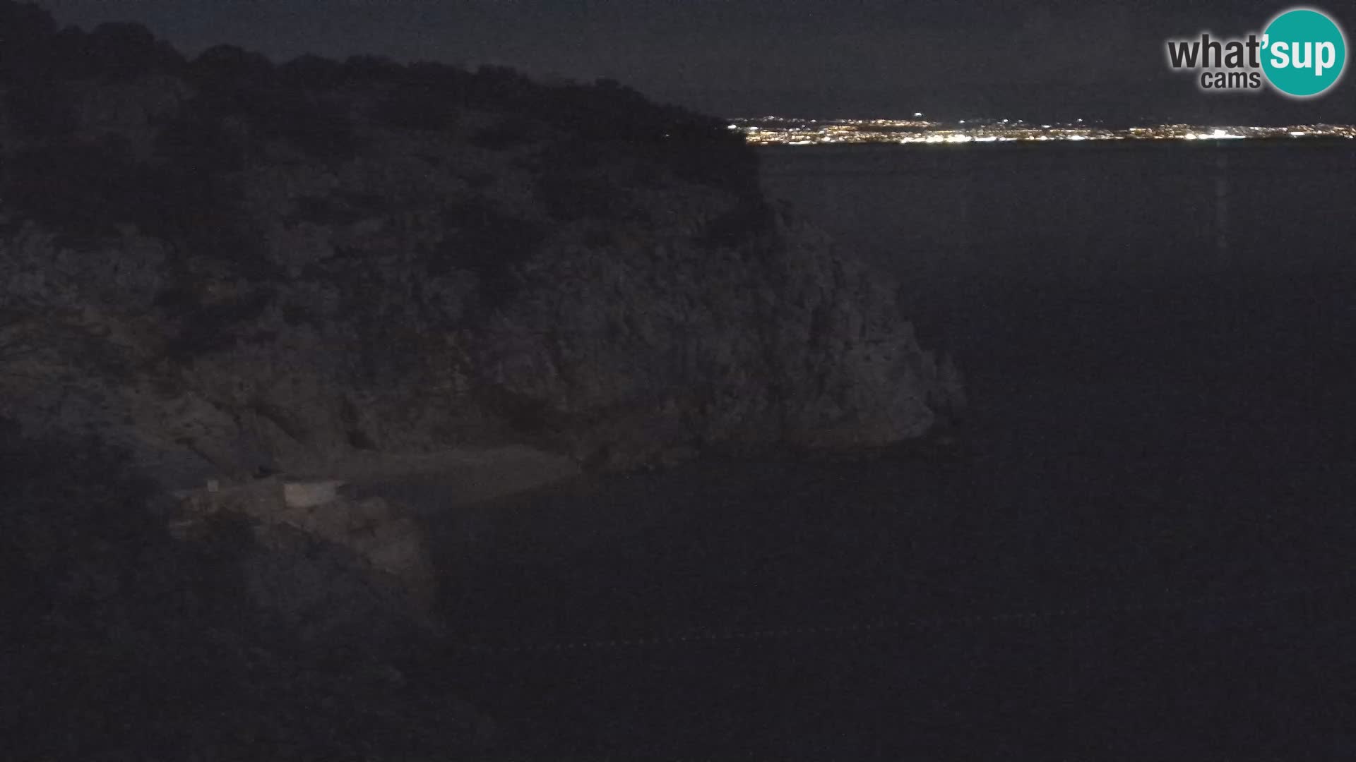Cámara web de la playa de Brseč en Mošćenička Draga, Croacia