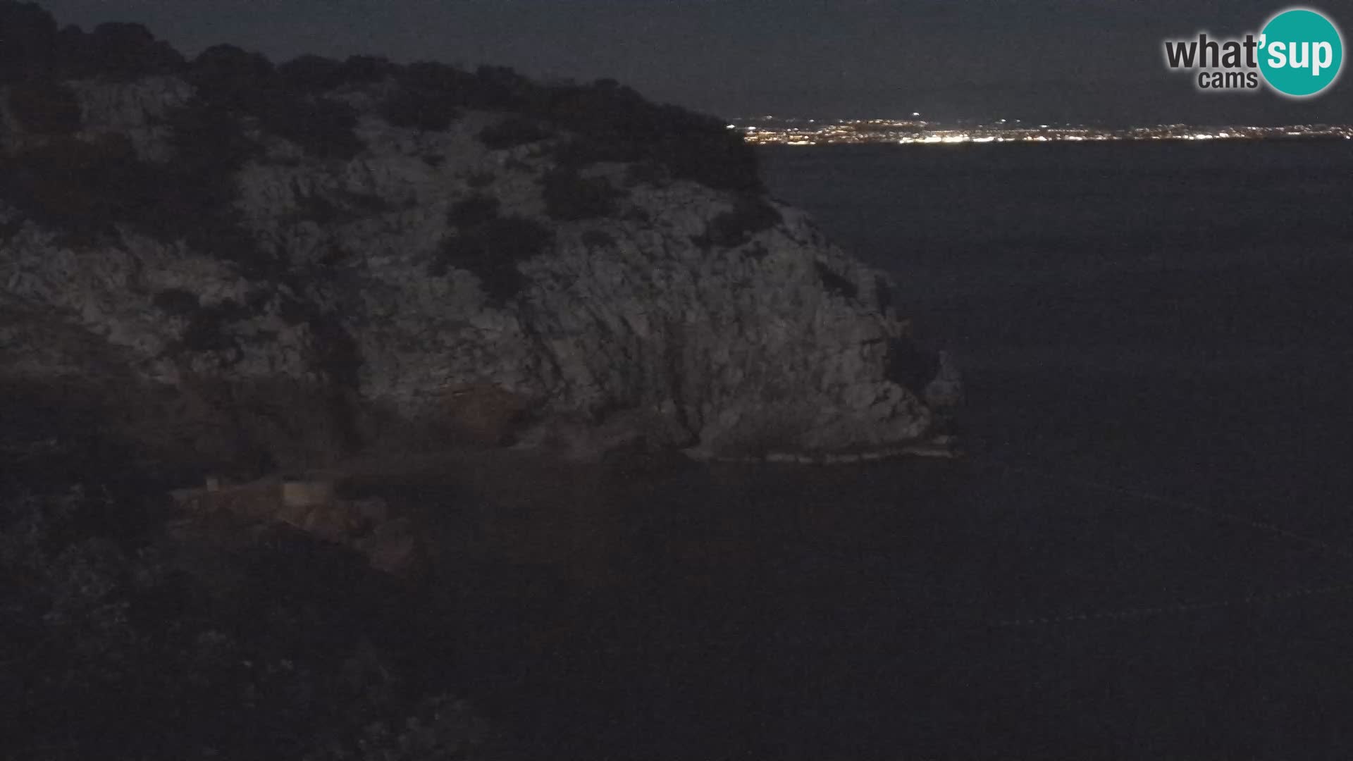 Webcam plage Brseč à Mošćenička Draga, Croatie