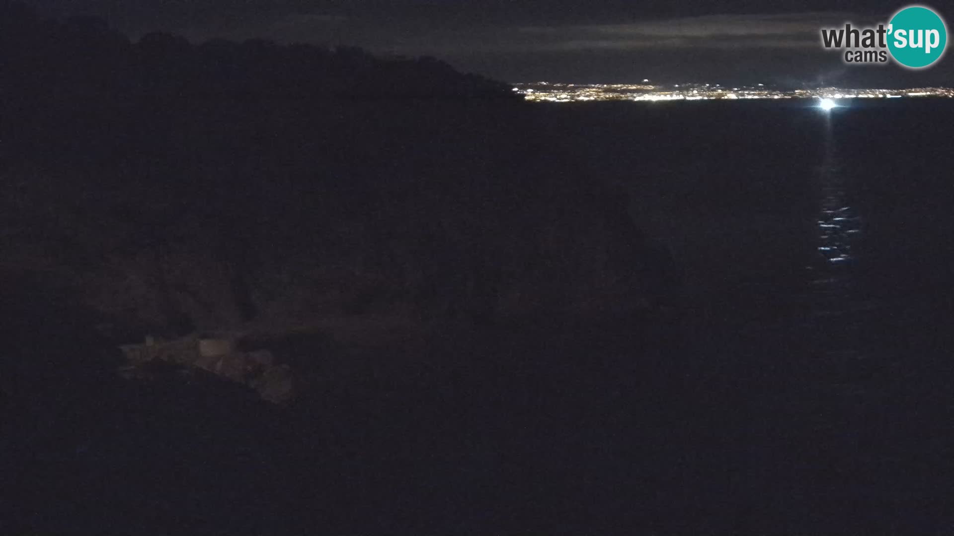 Cámara web de la playa de Brseč en Mošćenička Draga, Croacia