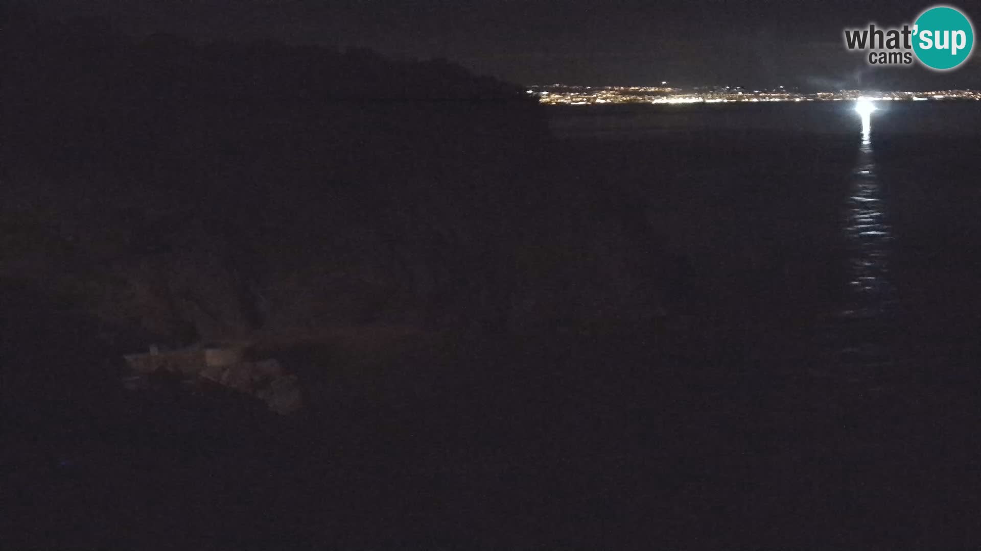 Webcam Bersezio spiaggia – Draga di Moschiena – Croazia