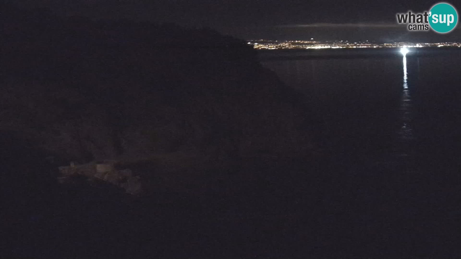 Webcam Brseč beach – Mošćenička Draga – Croatia