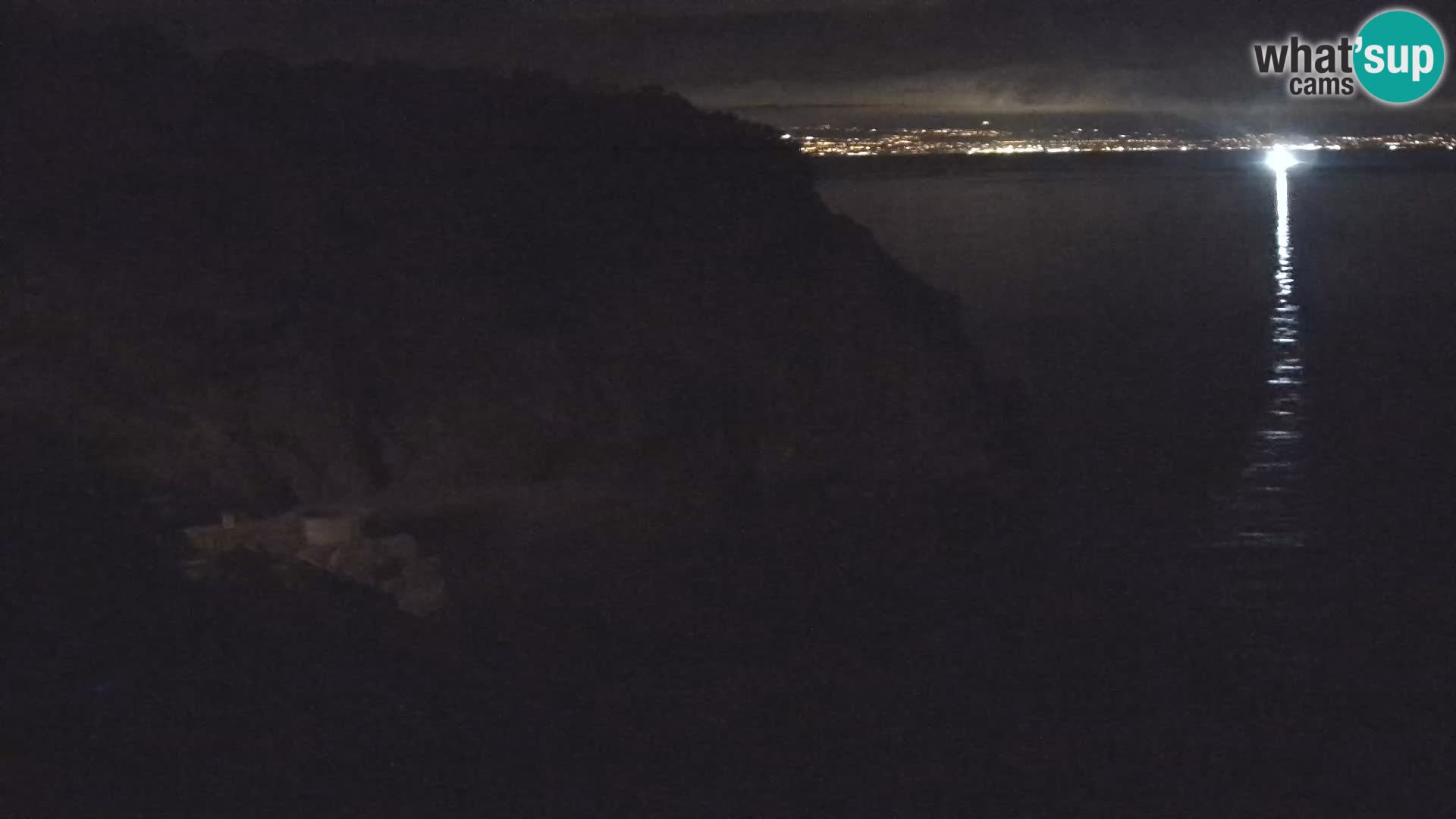Webcam Bersezio spiaggia – Draga di Moschiena – Croazia