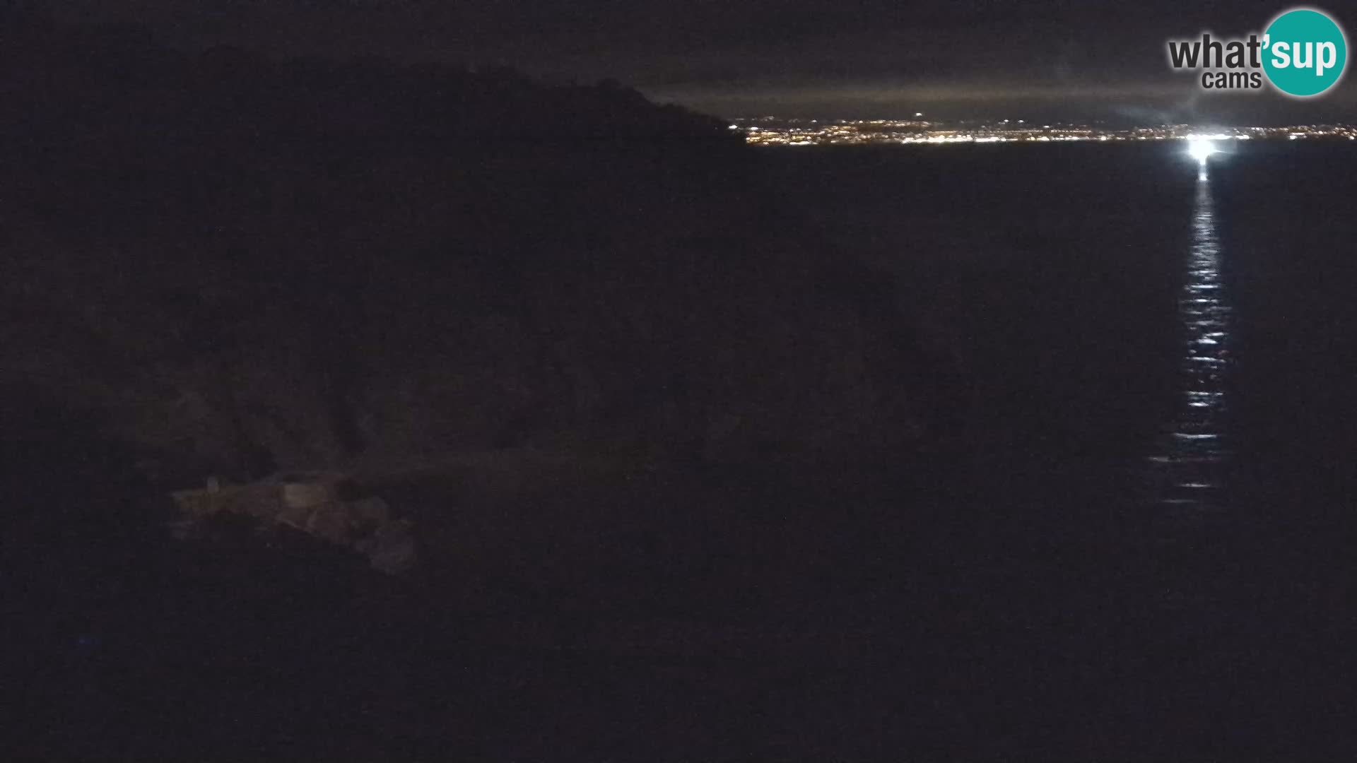 Webcam Bersezio spiaggia – Draga di Moschiena – Croazia
