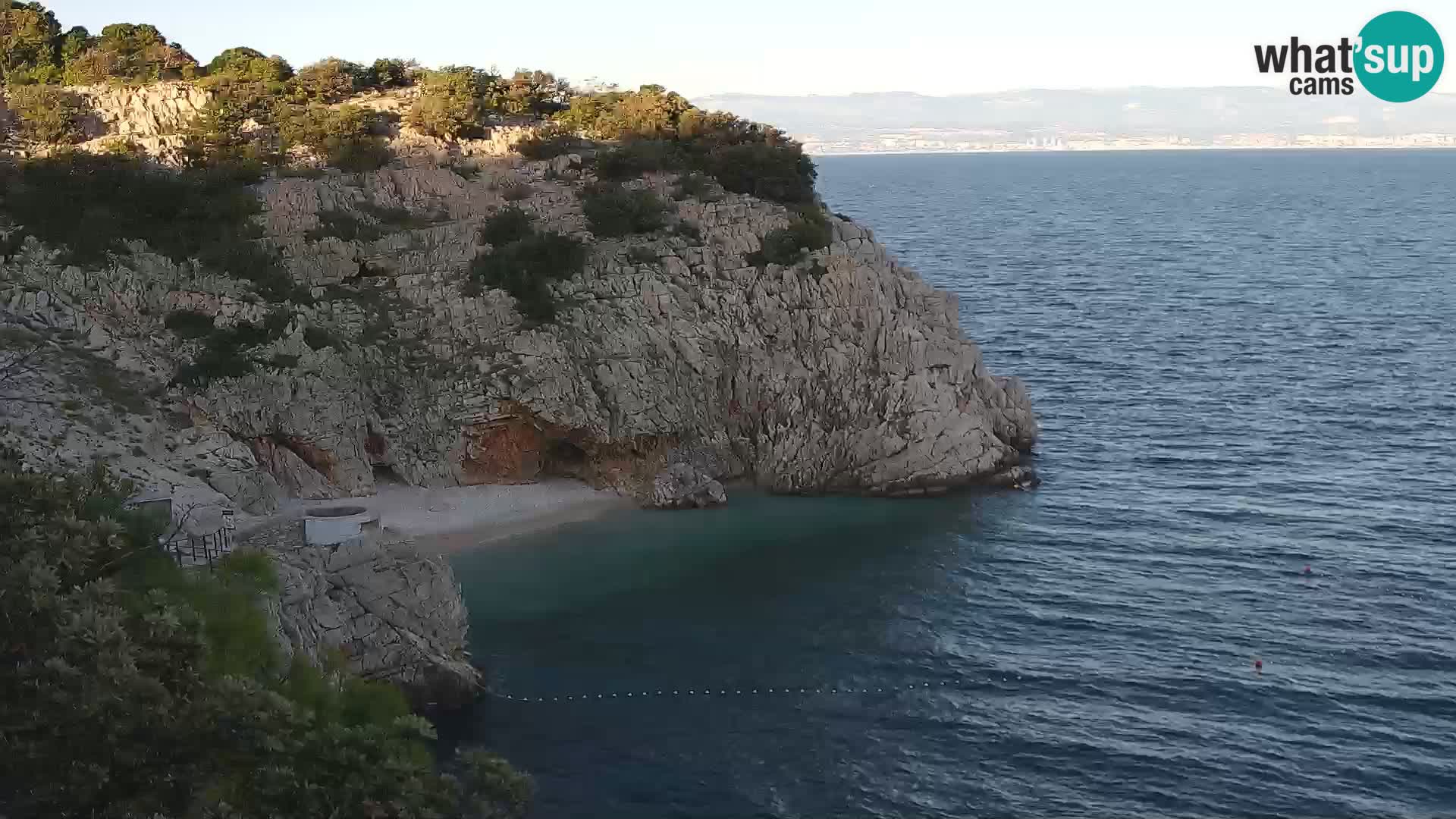 Webcam Brseč Strand – Mošćenička Draga – Kroatien