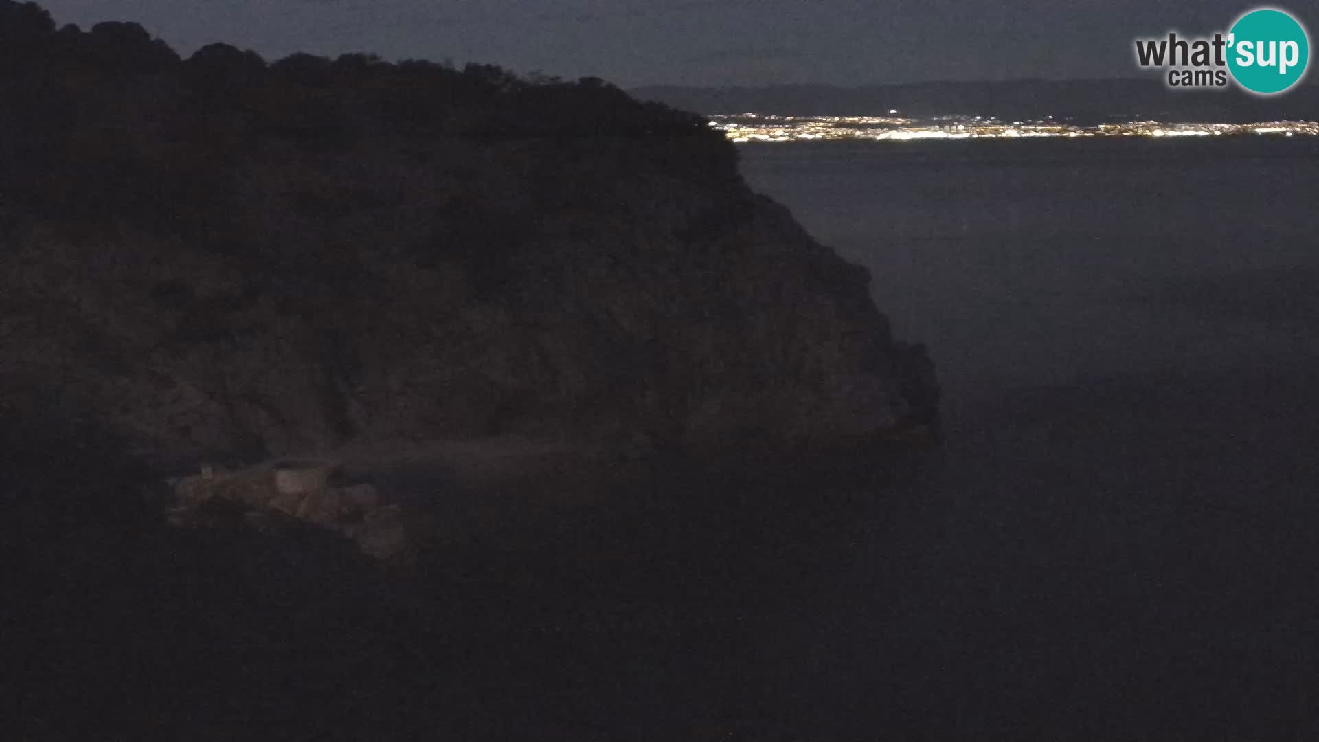 Spletna kamera Brseč plaža – Mošćenička Draga – Hrvaška