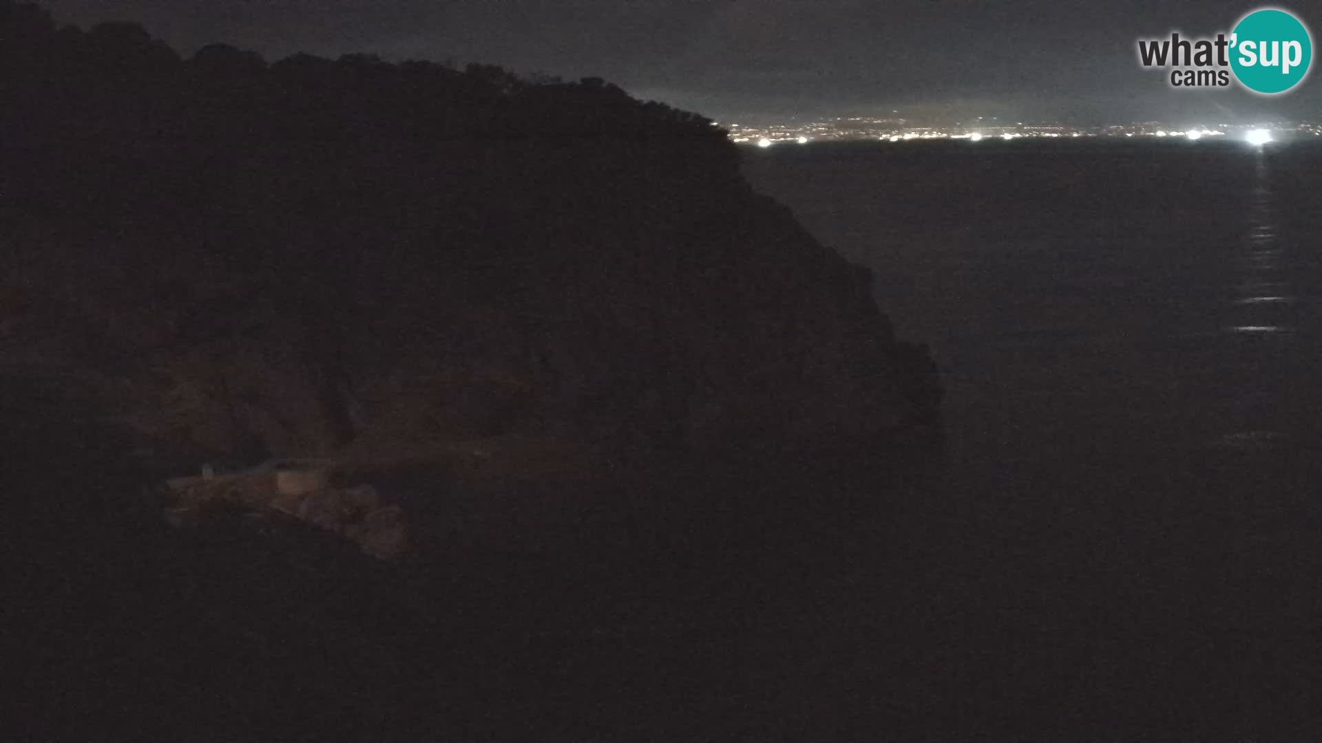 Webcam Bersezio spiaggia – Draga di Moschiena – Croazia