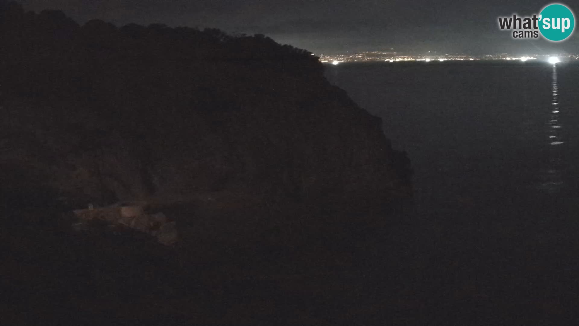 Spletna kamera Brseč plaža – Mošćenička Draga – Hrvaška