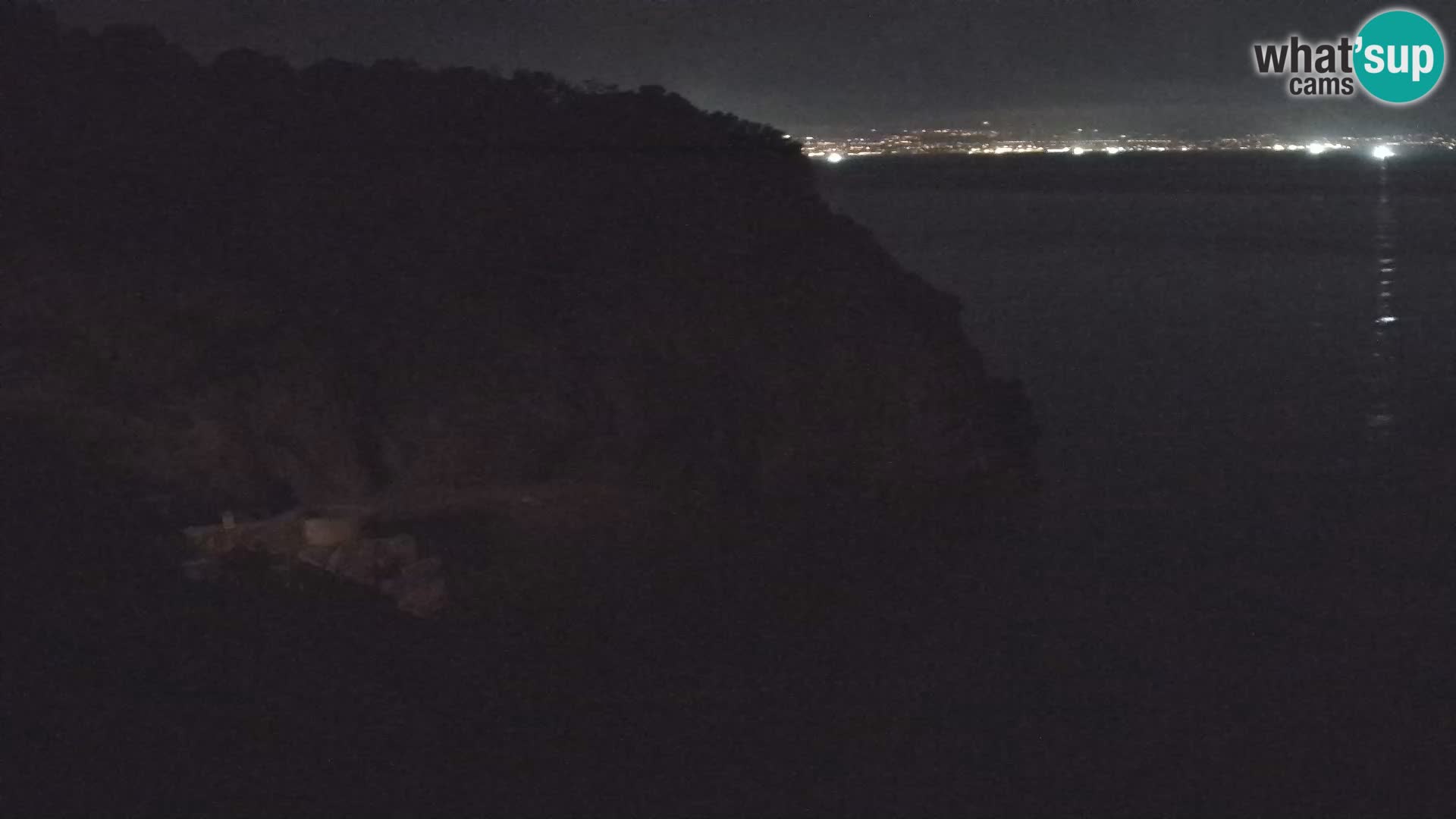 Webcam Brseč beach – Mošćenička Draga – Croatia