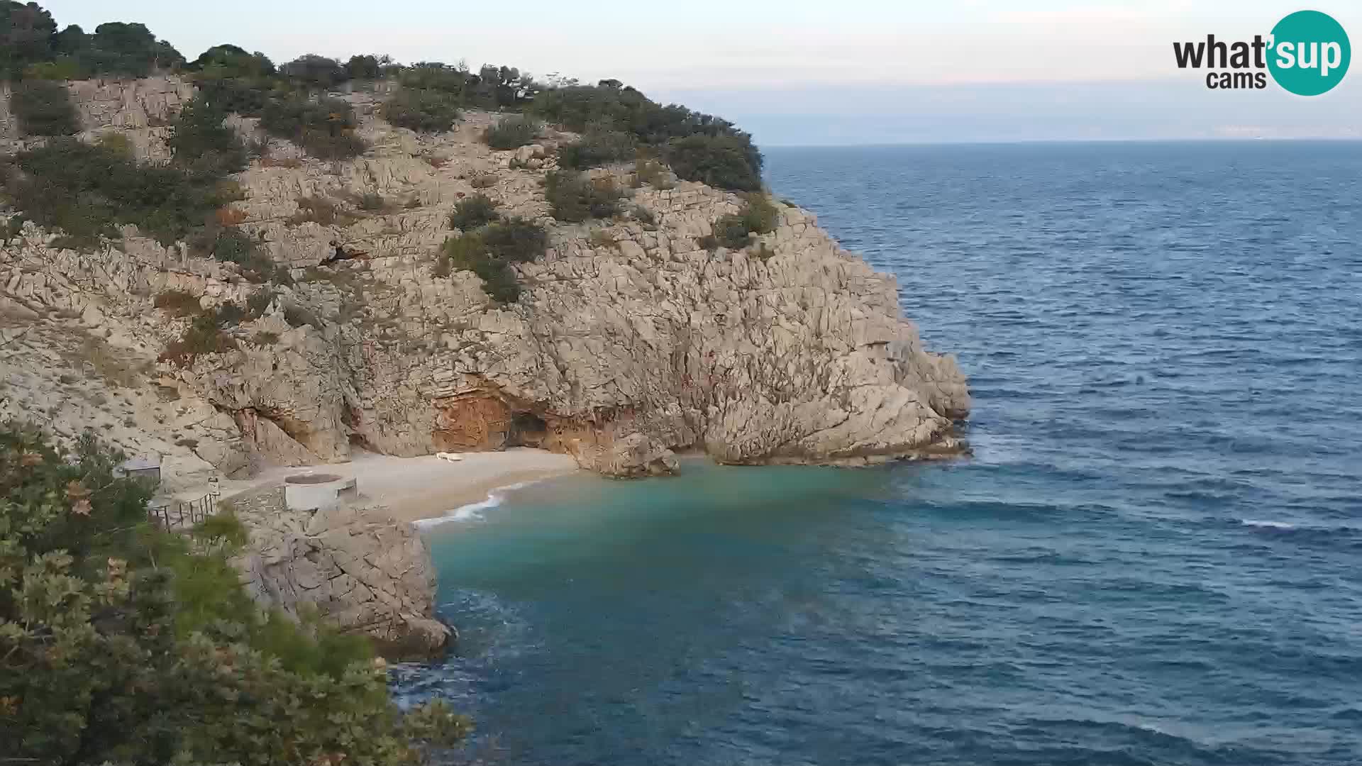 Webcam Brseč Strand – Mošćenička Draga – Kroatien