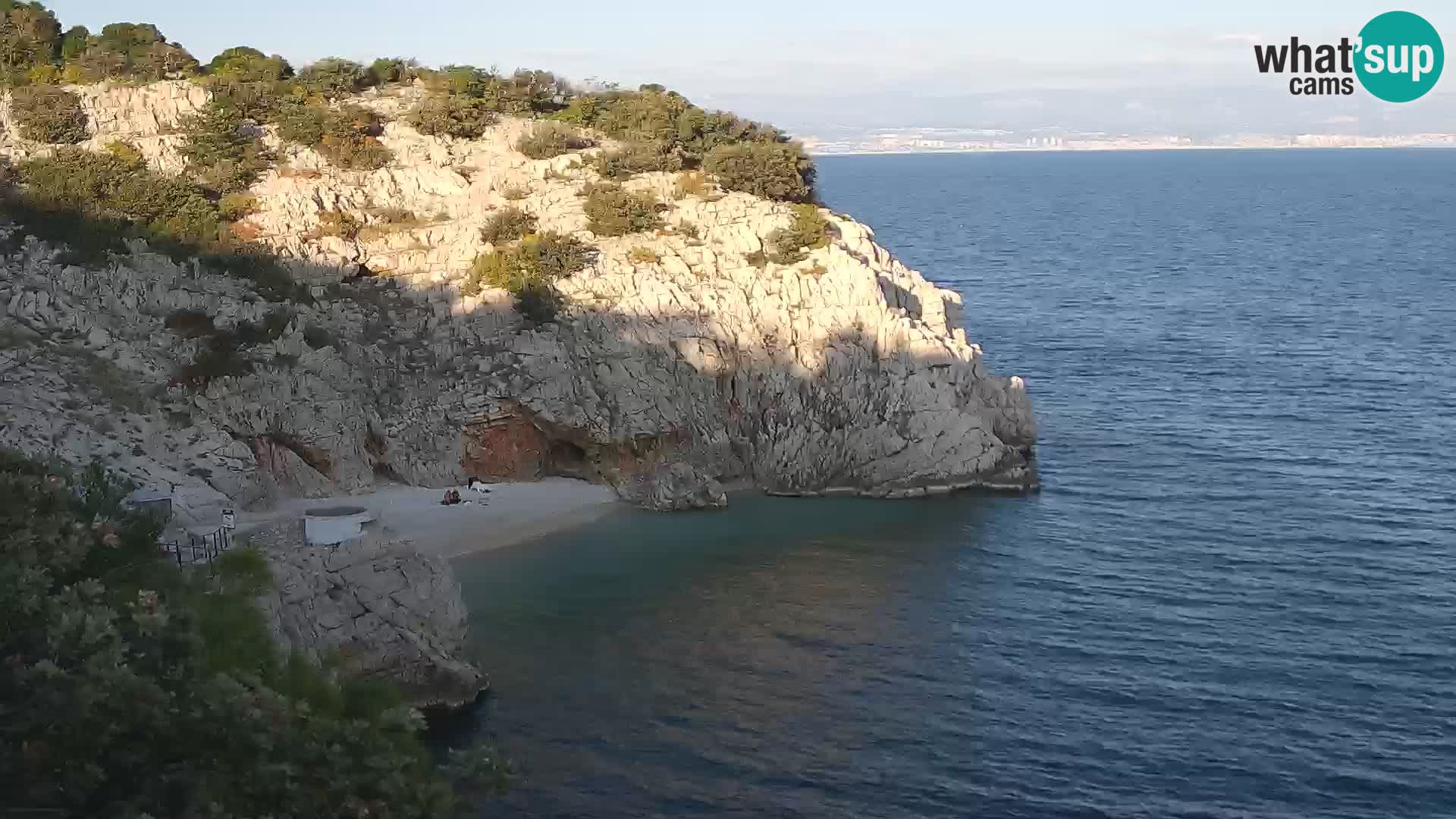 Web kamera plaže Brseč – Mošćenička Draga – Hrvatska