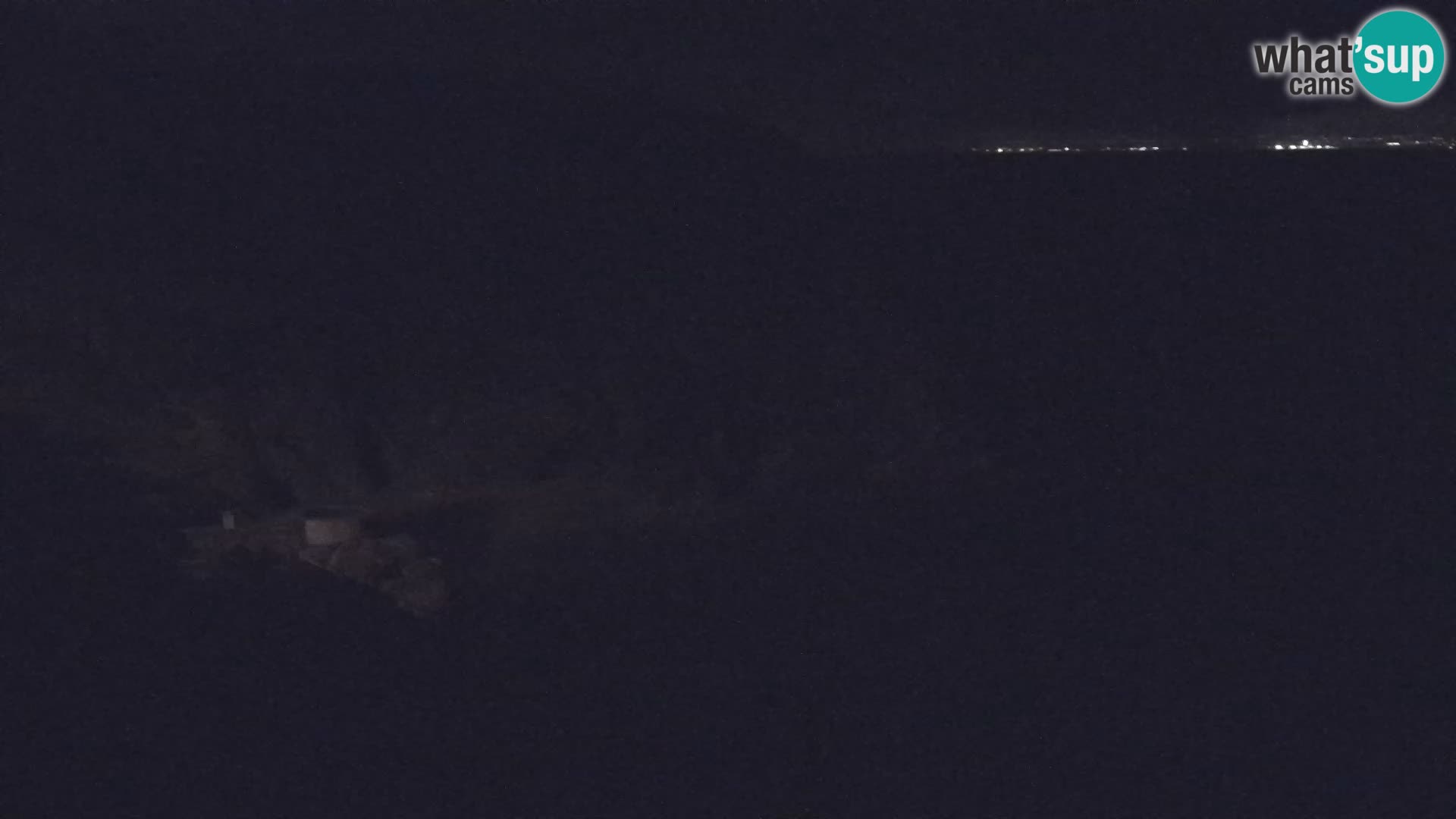 Webcam plage Brseč à Mošćenička Draga, Croatie